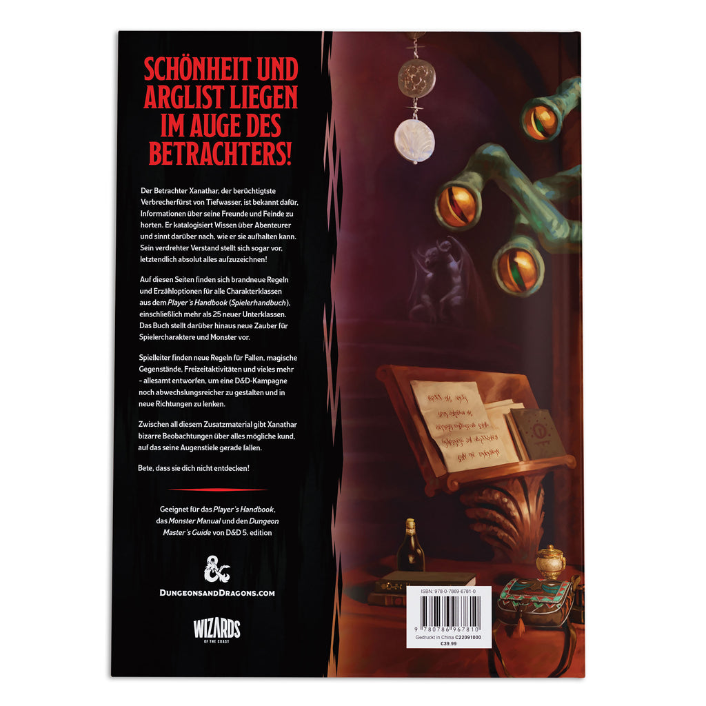 Product image Dungeons & Dragons - Xanathar's Guide To Everything Rulebook