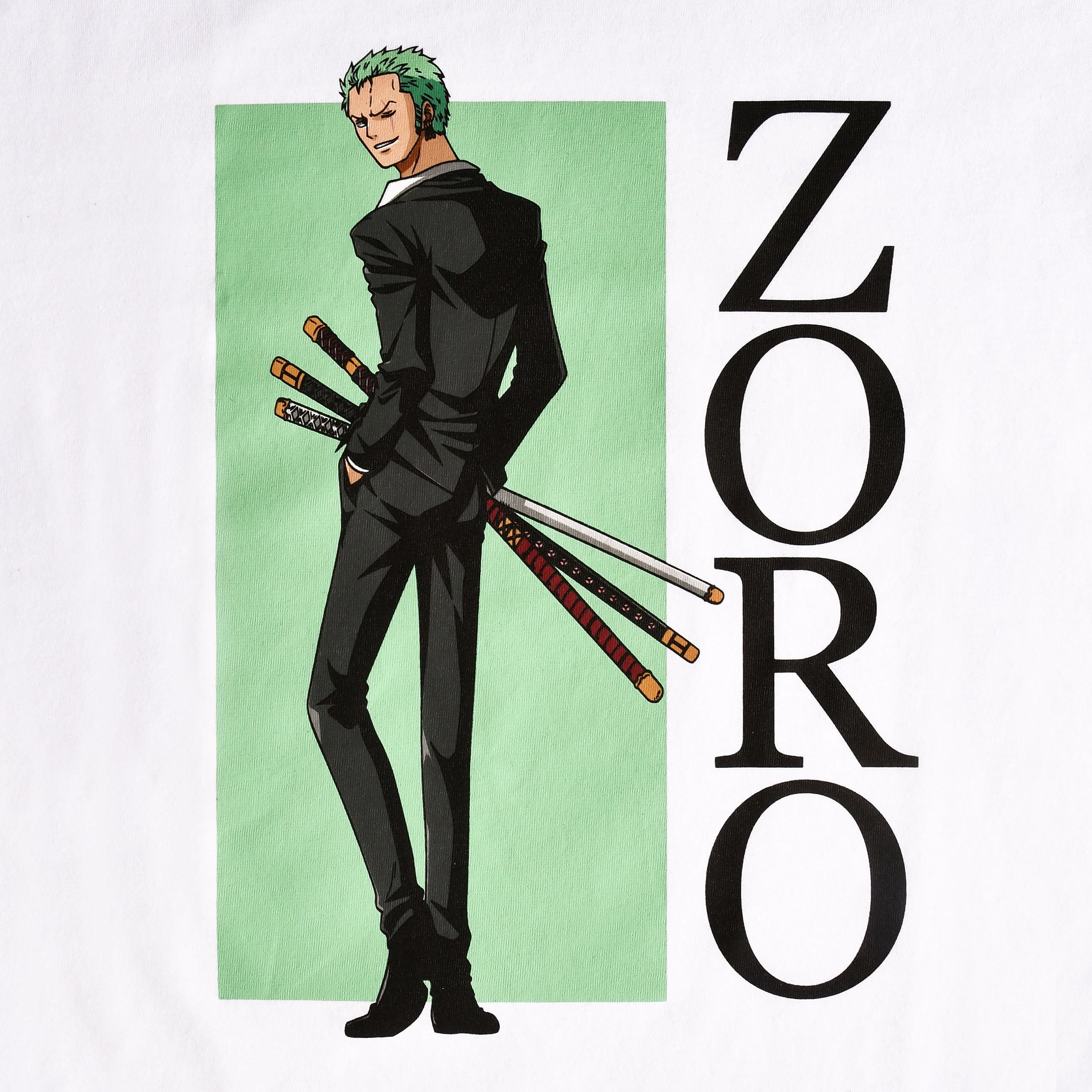 Product image One Piece - Zoro T-Shirt white