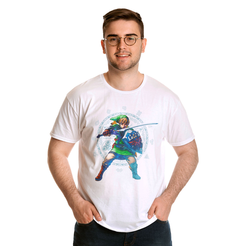 Product image Zelda - Skyward Sword Pose T-Shirt white