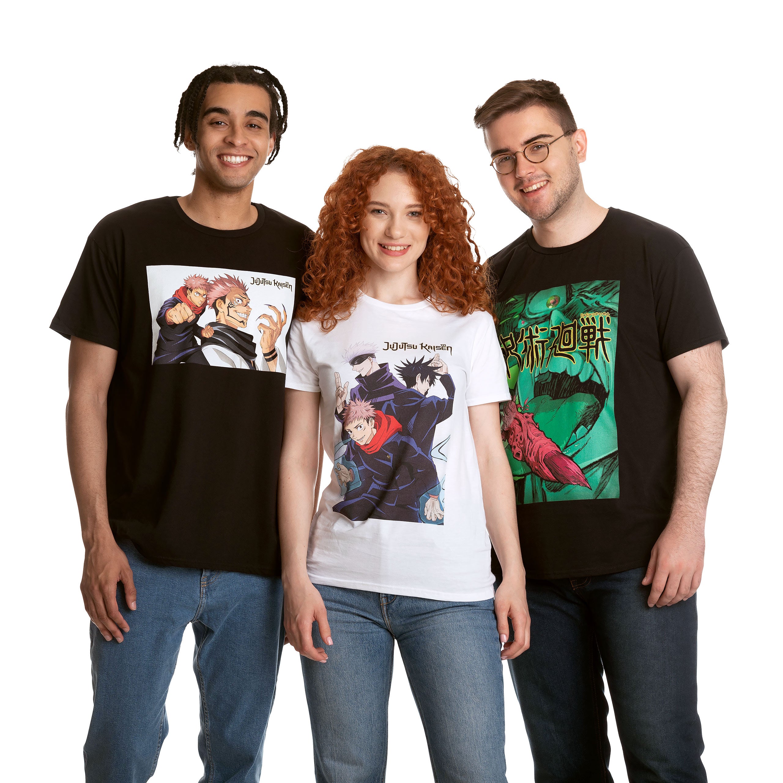 Product image Jujutsu Kaisen - Trio T-Shirt white