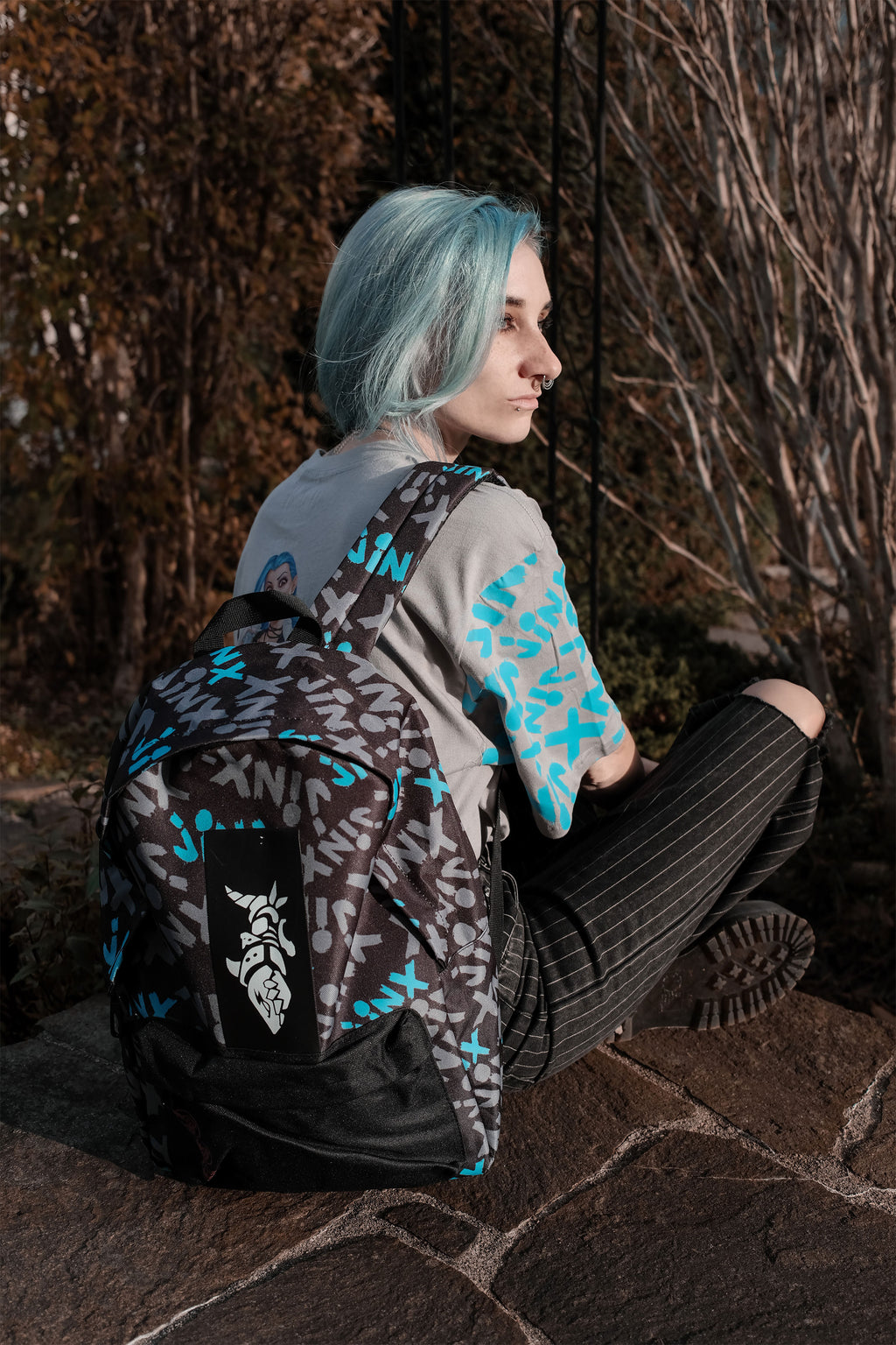 Product image League of Legends - Jinx Character T-Shirt grey