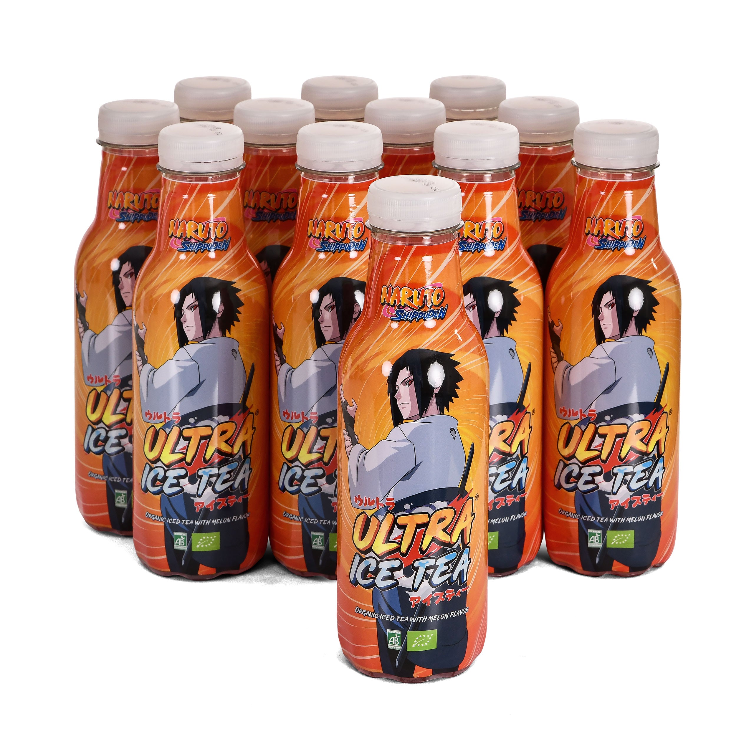Product image Naruto Shippuden - Sasuke Ultra Organic Iced Tea Melon 12 Pack