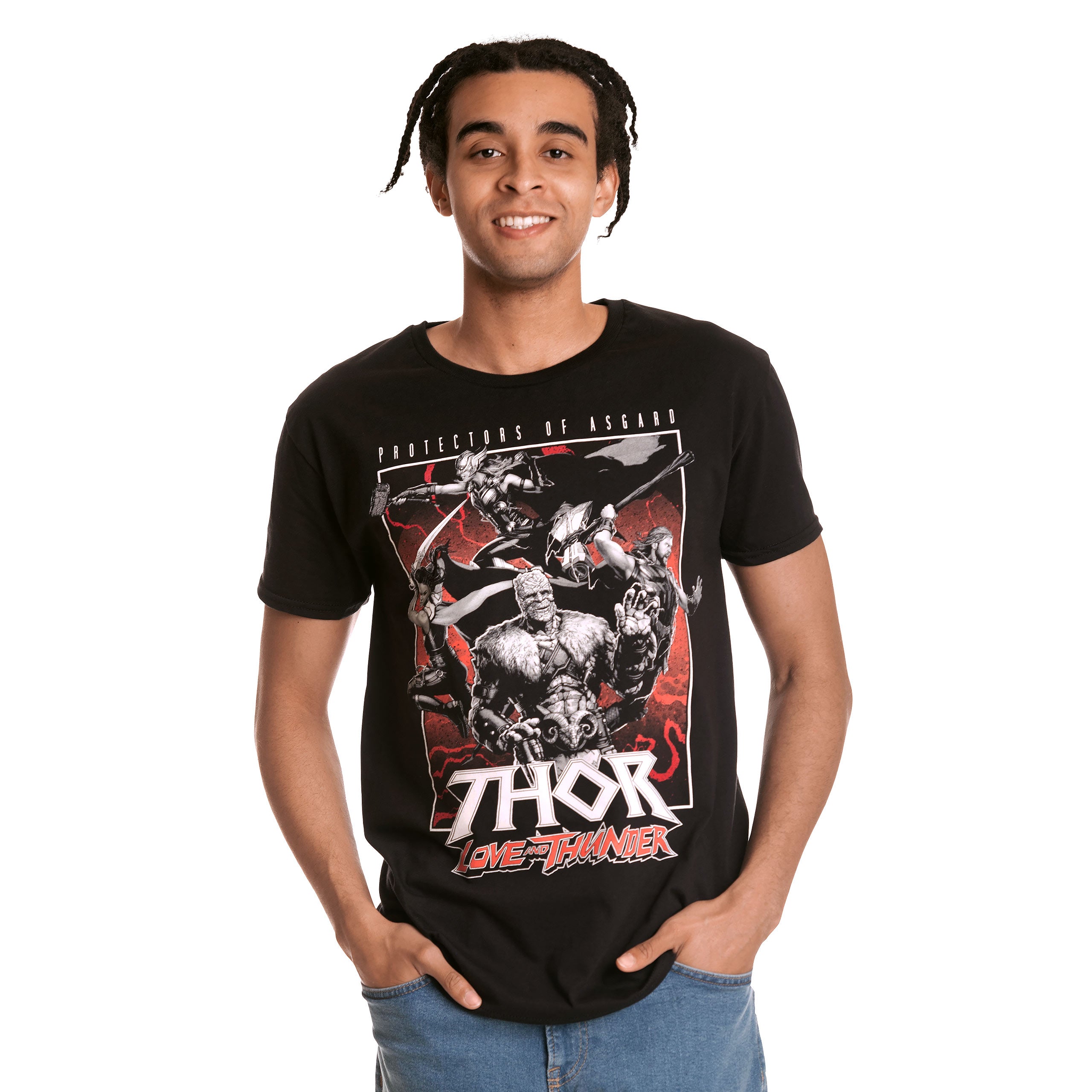Product image Thor Love & Thunder - Protectors of Asgard T-Shirt black