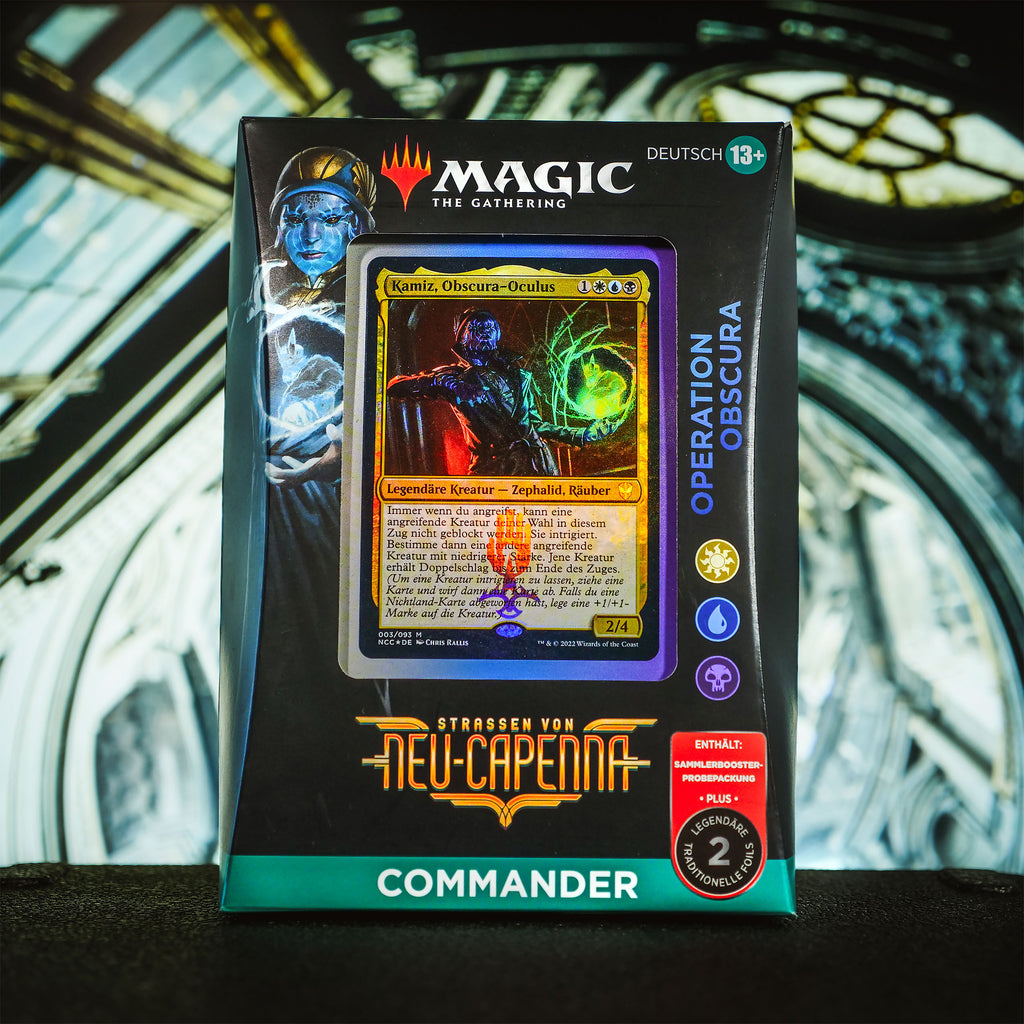 Product image Streets of New Capenna - Operation Obscura Commander Deck - Magic The Gathering