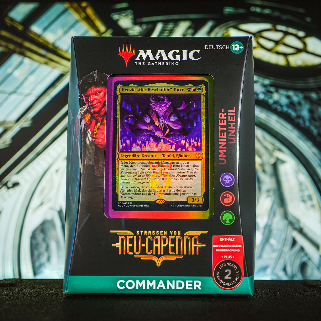 Product image Streets of New Capenna - Umnieter Unheil Commander Deck - Magic The Gathering
