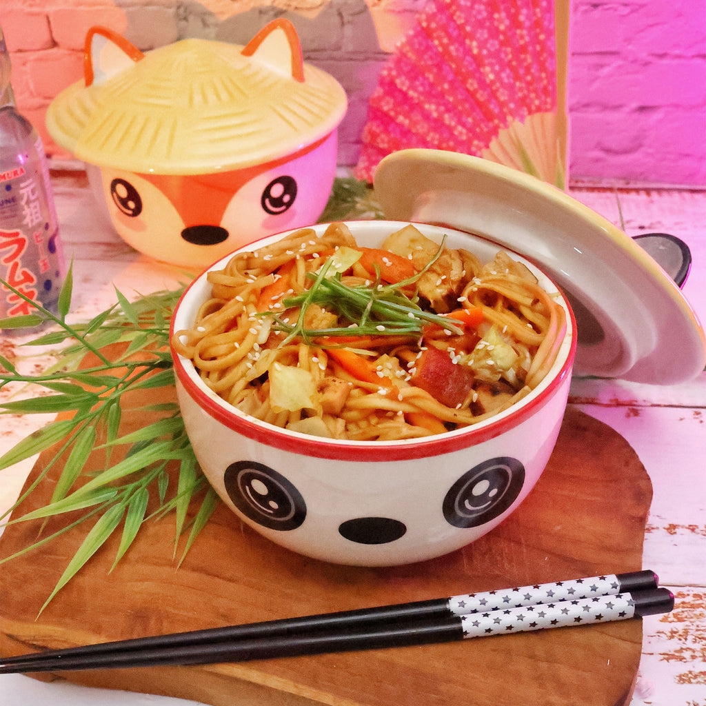 Product image Panda Kawaii Bowl with Lid for Anime Fans