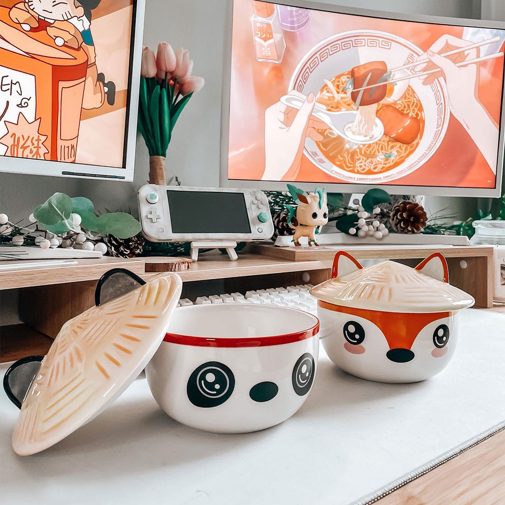 Product image Panda Kawaii Bowl with Lid for Anime Fans