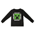 Product image Minecraft - Creeper Sweater Kids Black