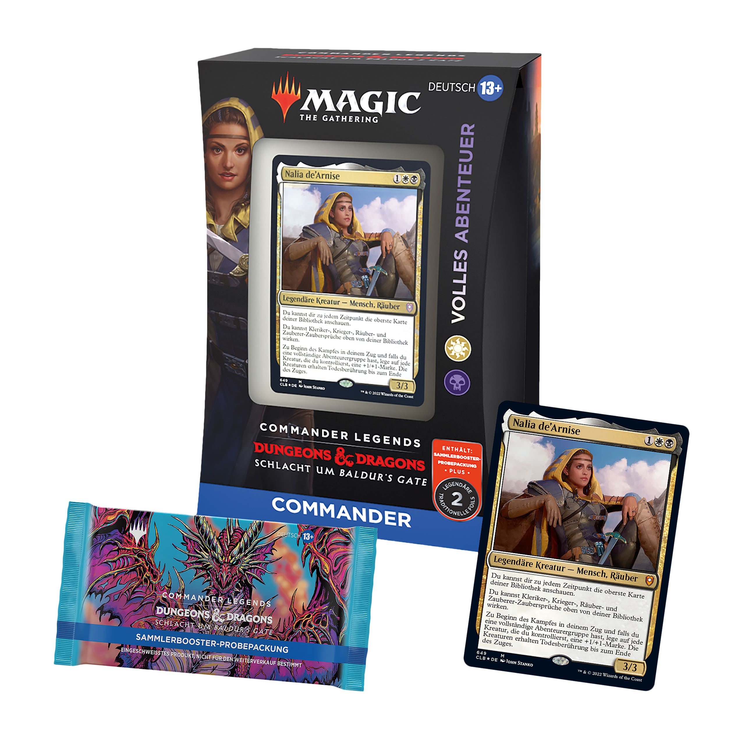 Product image Battle for Baldur's Gate - Full Adventure Commander Deck - Magic The Gathering