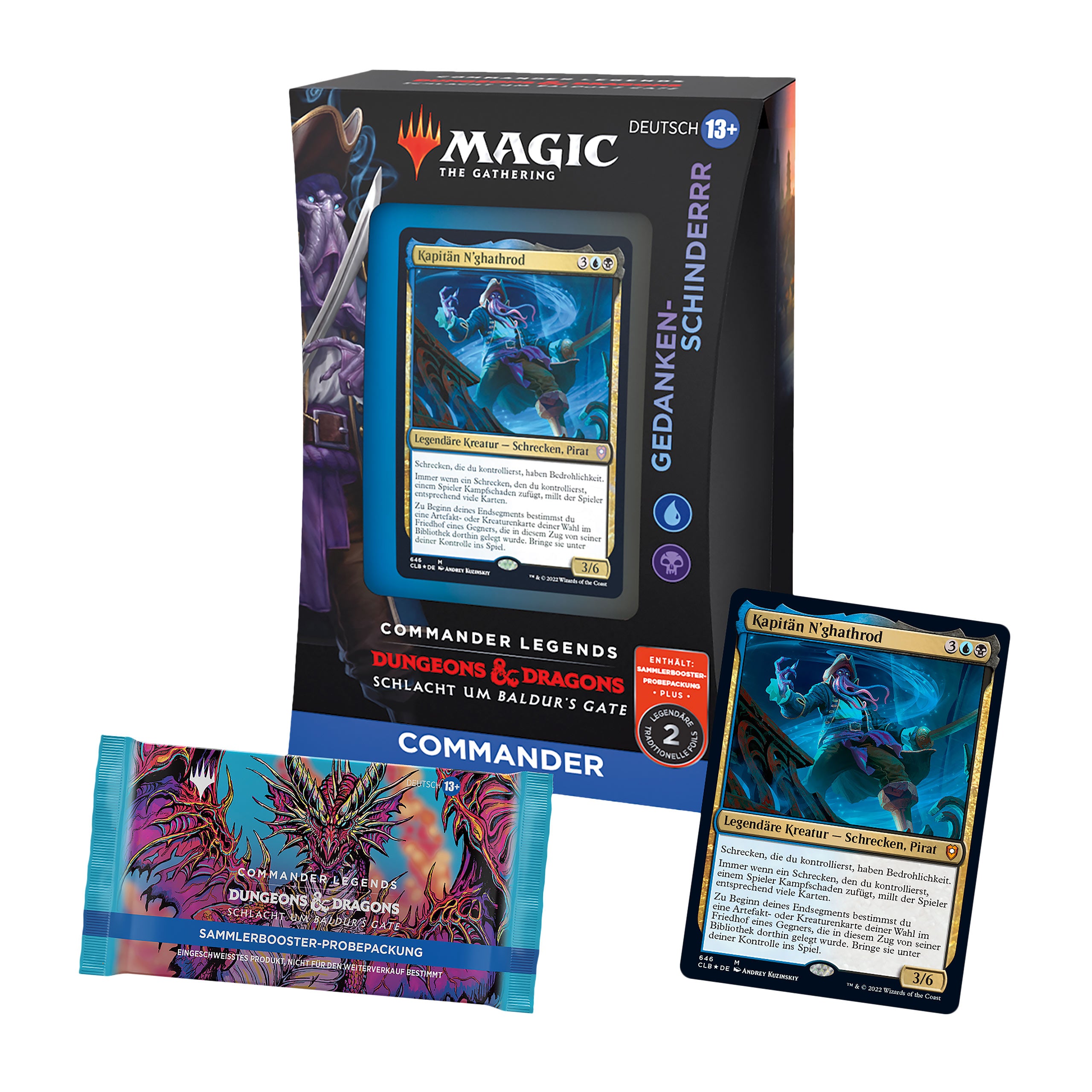 Product image Battle for Baldur's Gate - Mindflayer Commander Deck - Magic The Gathering