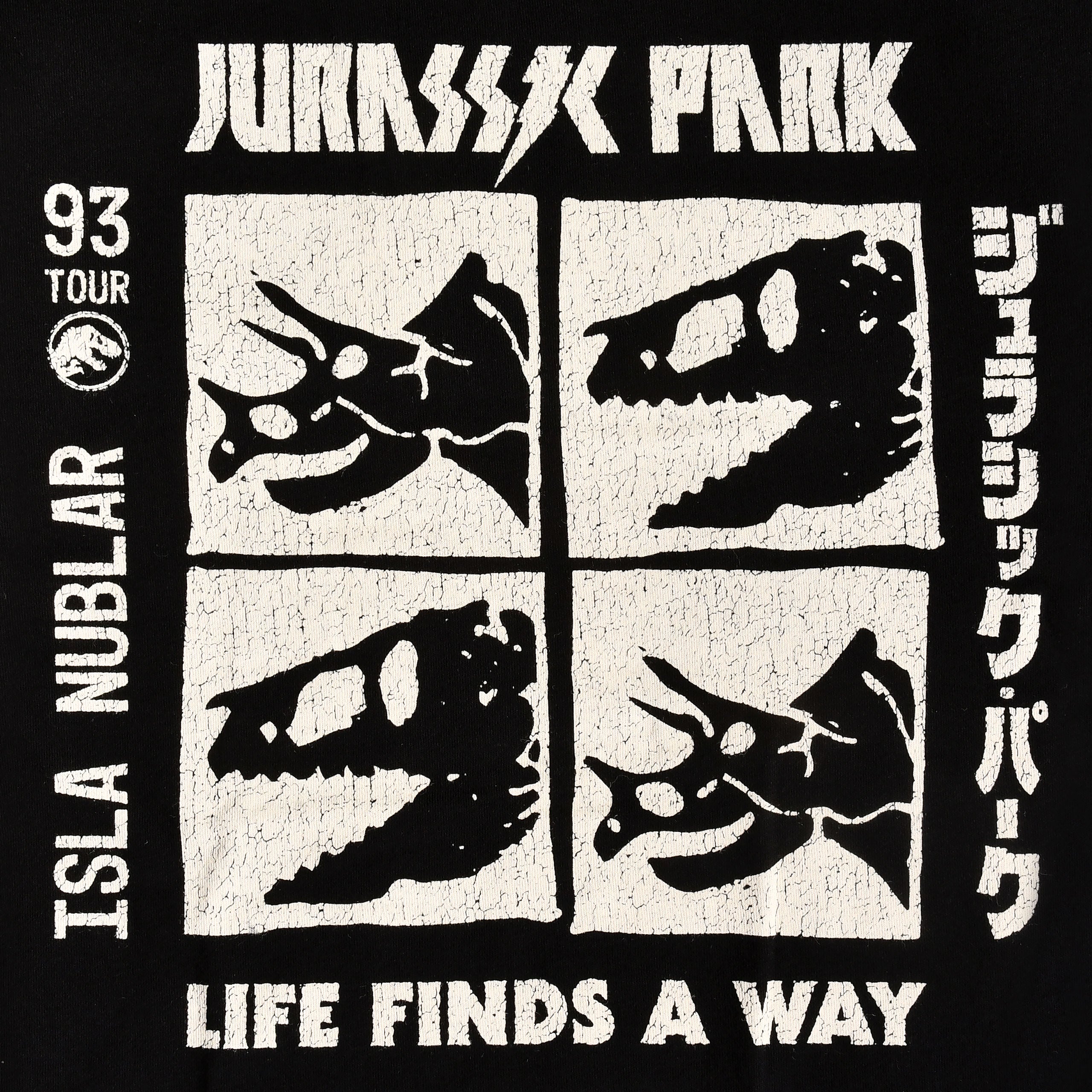 Product image Jurassic Park - 93 Tour hooded jacket black