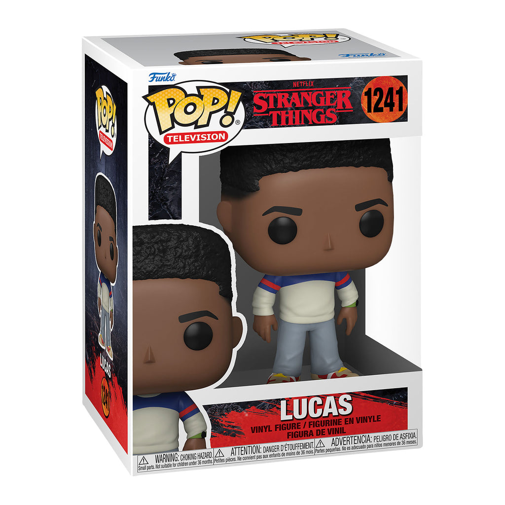 Product image Lucas Sinclair Season 4 Funko Pop Figure - Stranger Things