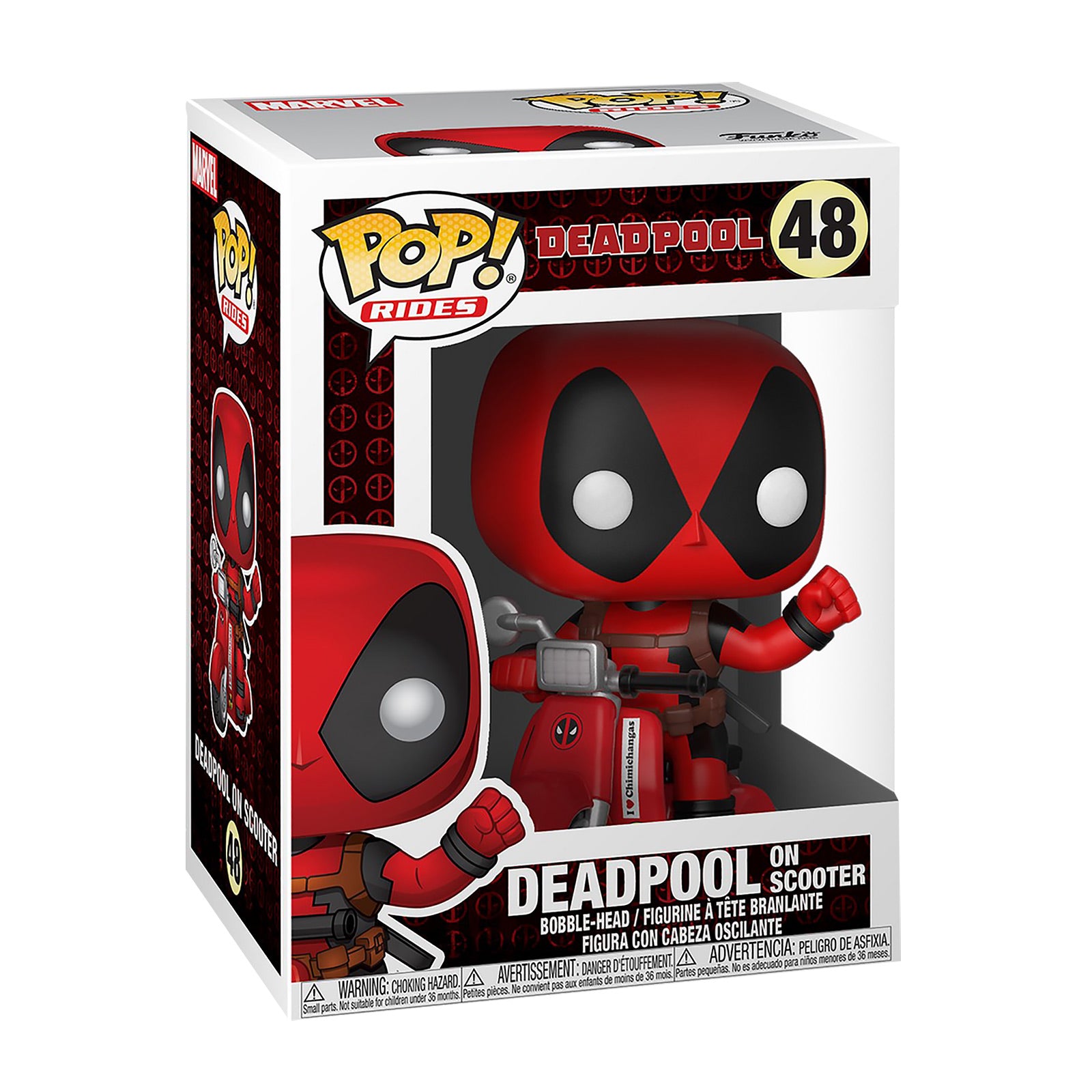 Product image Deadpool on Scooter Funko Pop Bobblehead Figure