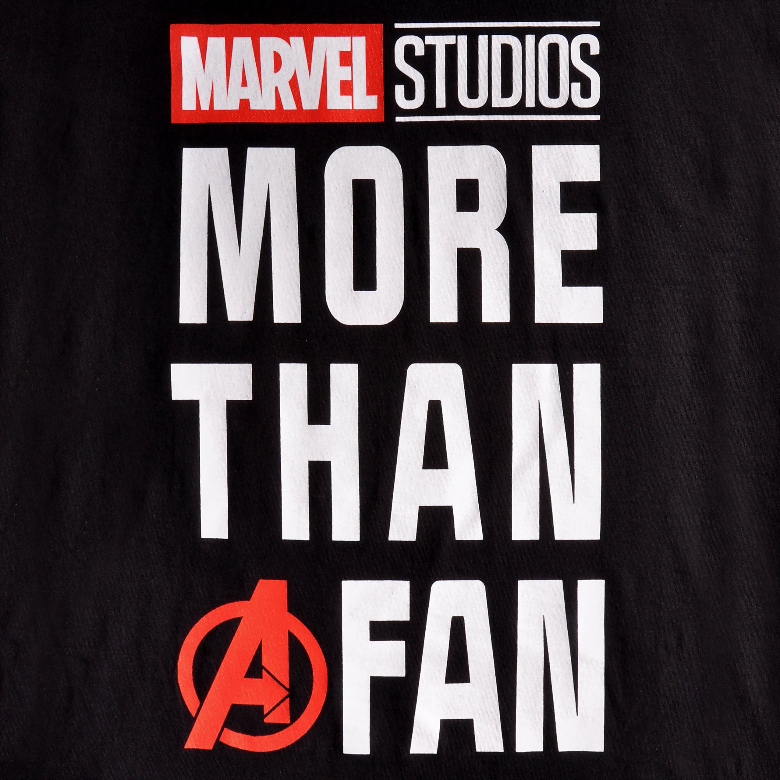 Product image Marvel - More Than A Fan T-Shirt black