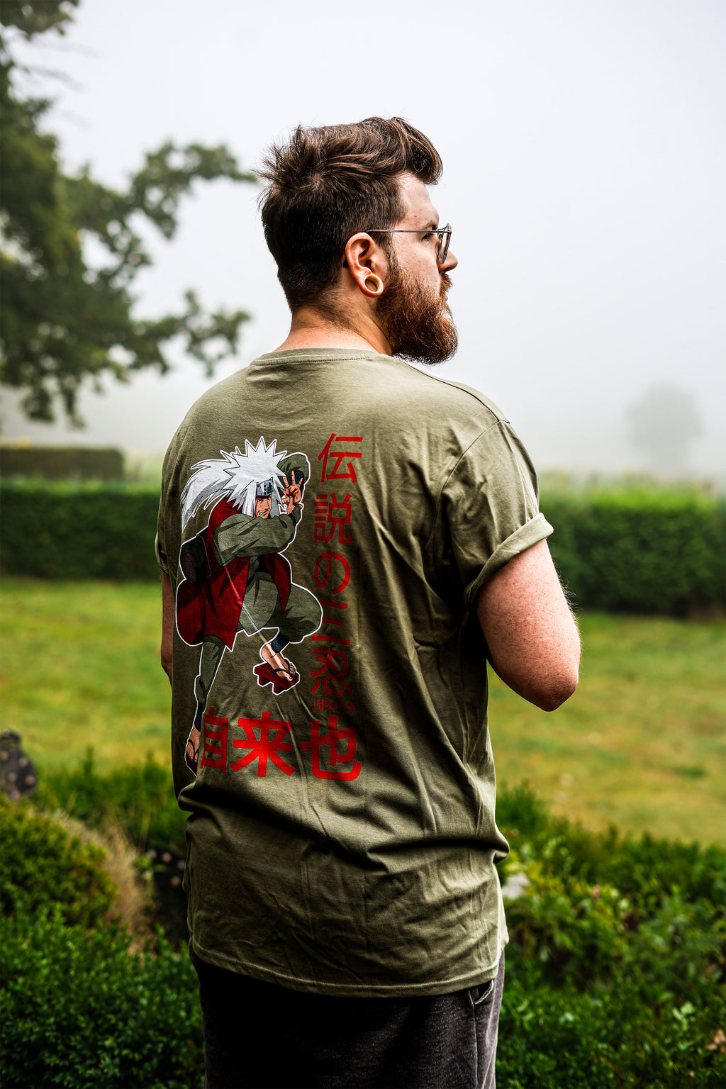 Product image Naruto - Jiraya T-Shirt green