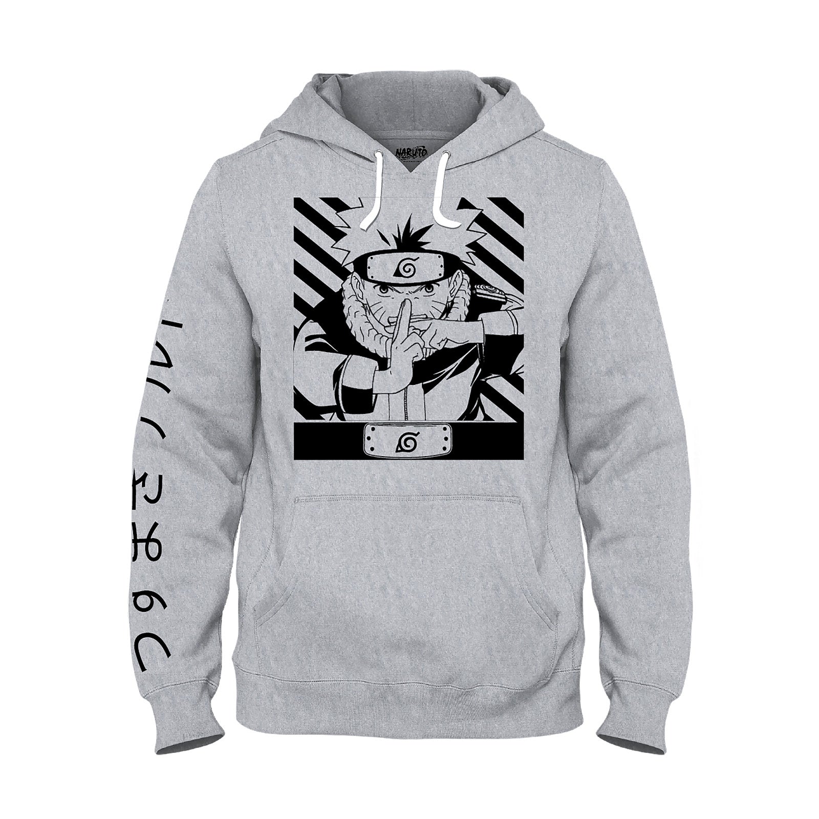 Product image Naruto Shippuden - Uzumaki Naruto Hoodie Grey
