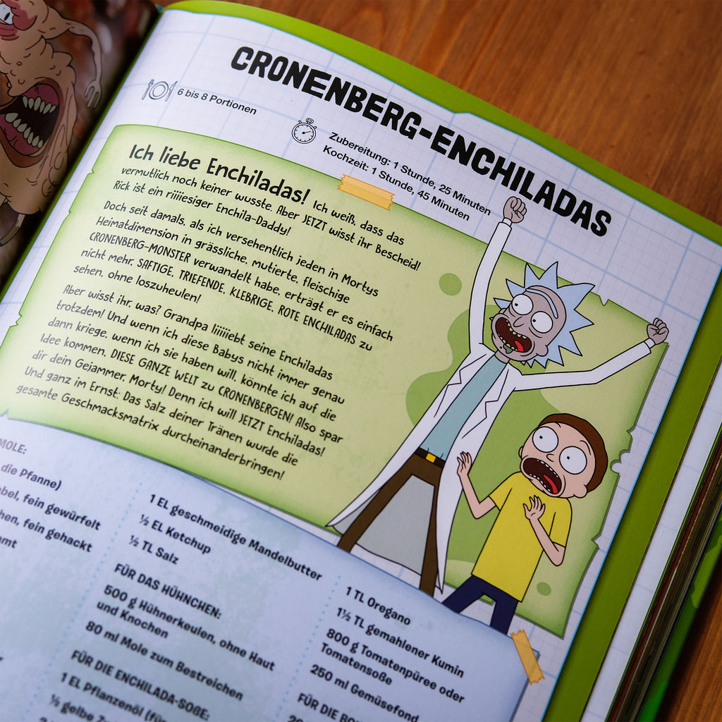 Product image Rick and Morty - The Official Cookbook
