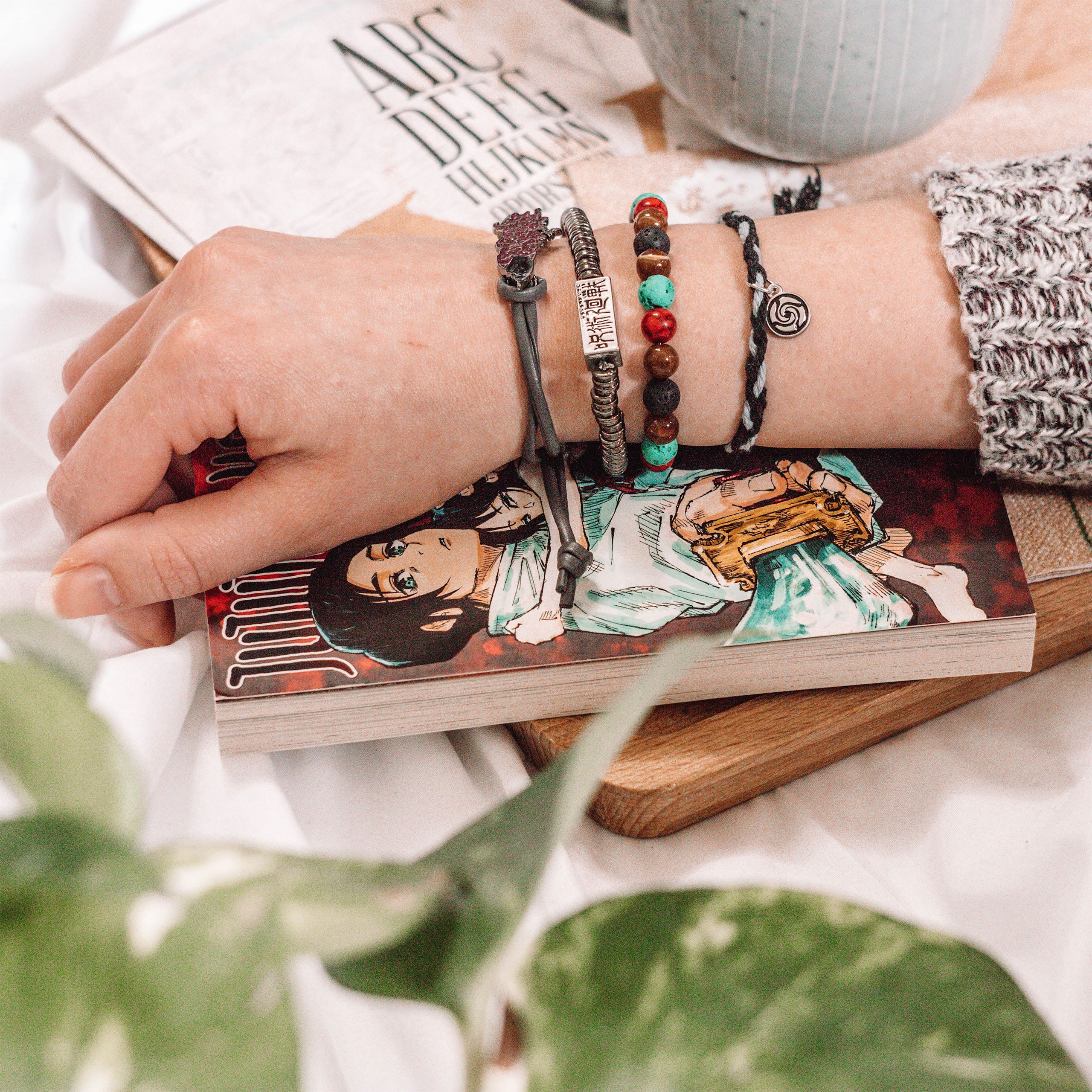 Product image Jujutsu Kaisen - Logo Bracelet Set