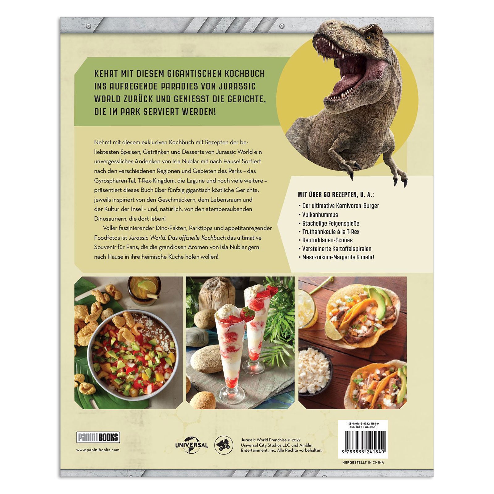 Product image Jurassic World - The Official Cookbook