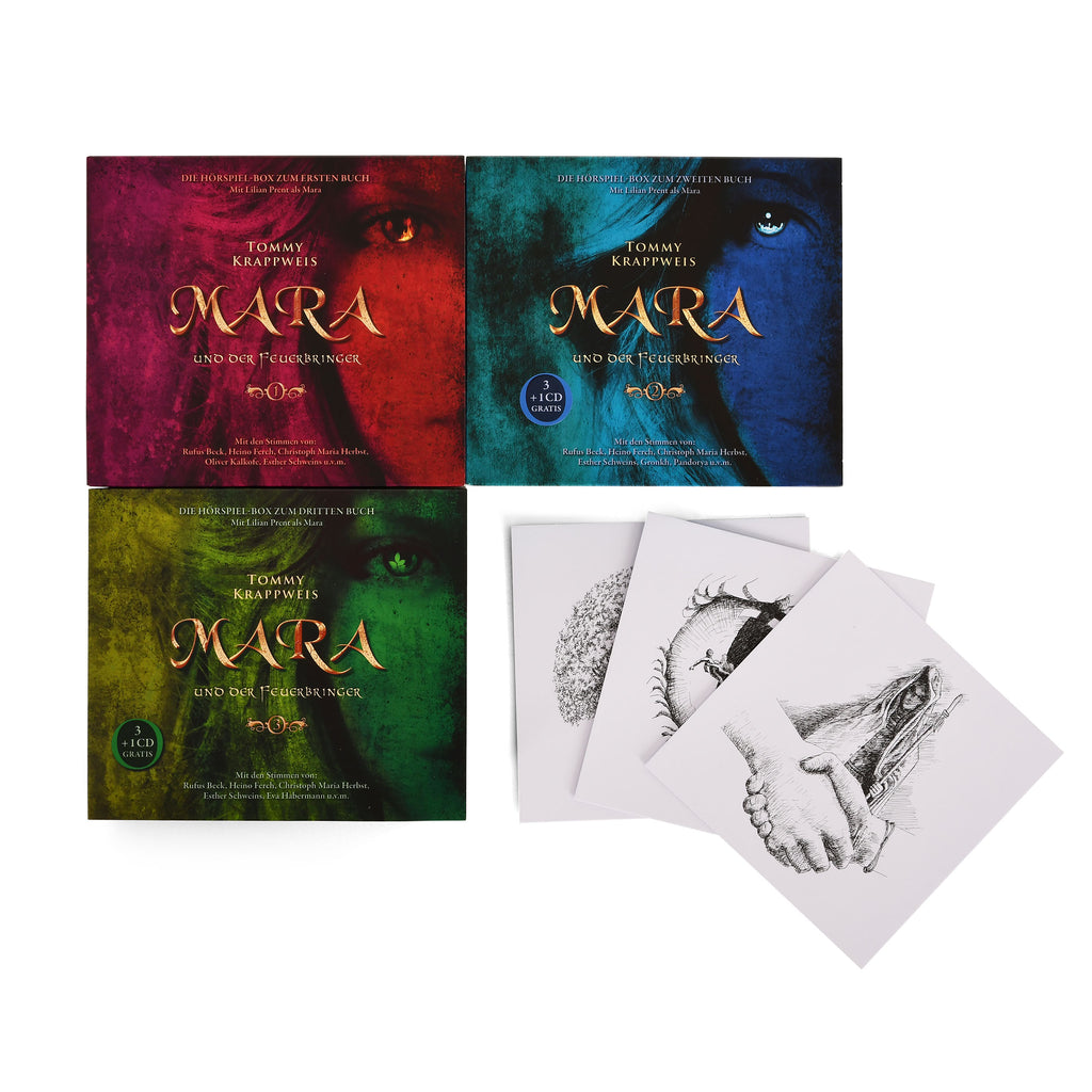 Product image Mara and the Firebringer - Complete Box - Episodes 1-11 with Illustrations
