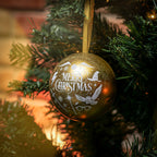 Product image Harry Potter - Christmas ball with Deathly Hallows keychain
