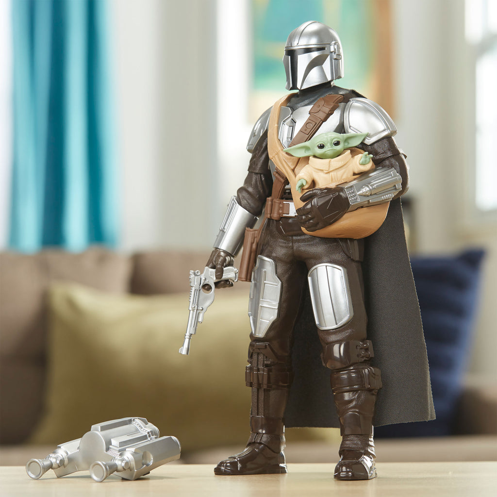 Product image Mando and Grogu Interactive Action Figure Set - Star Wars The Mandalorian