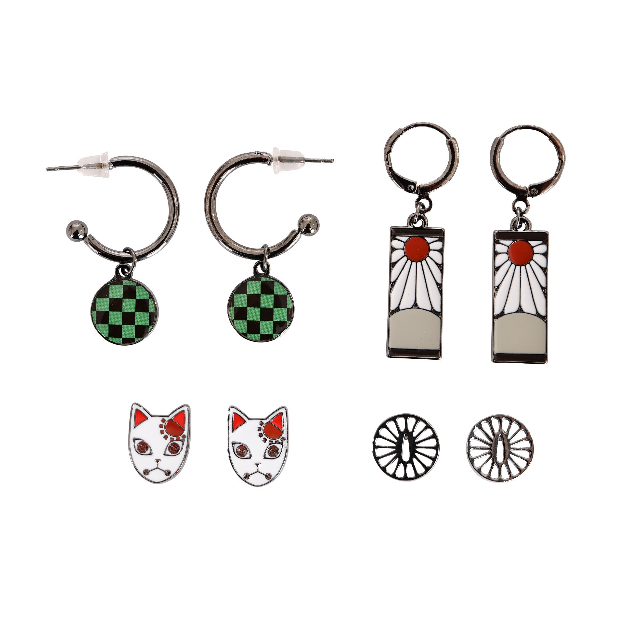 Product image Demon Slayer - Symbols Earrings 4 Piece Set