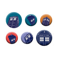 Product image Doctor Who - Tardis Button 6-piece Set