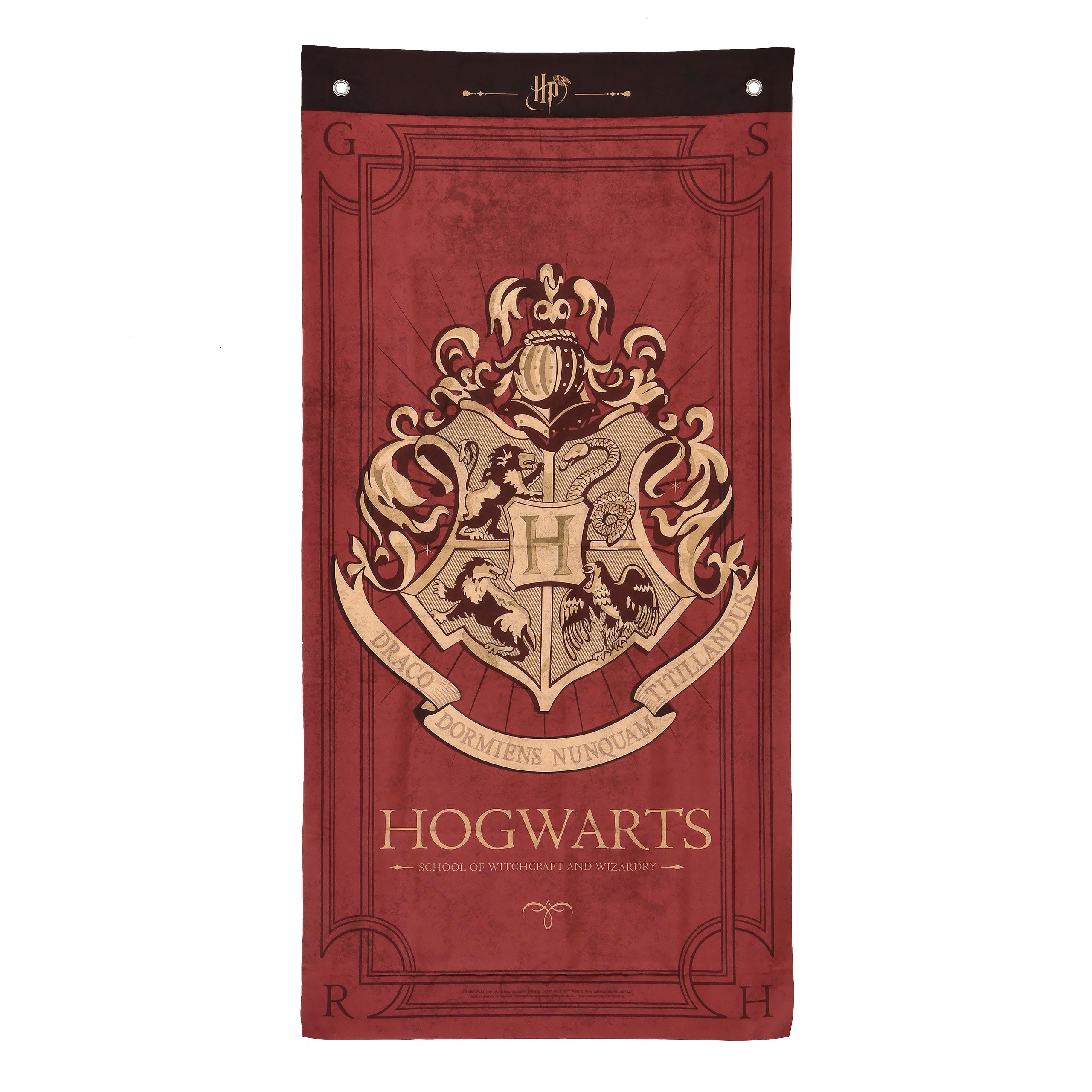 Product image Harry Potter - Hogwarts Crest Wall Scroll red