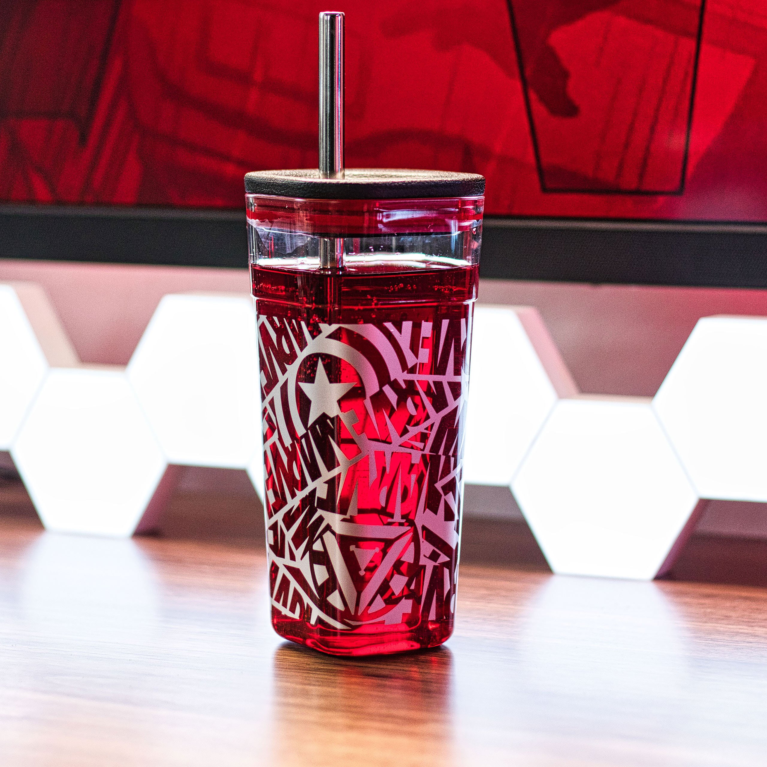 Product image Marvel - Logo Cup with Straw