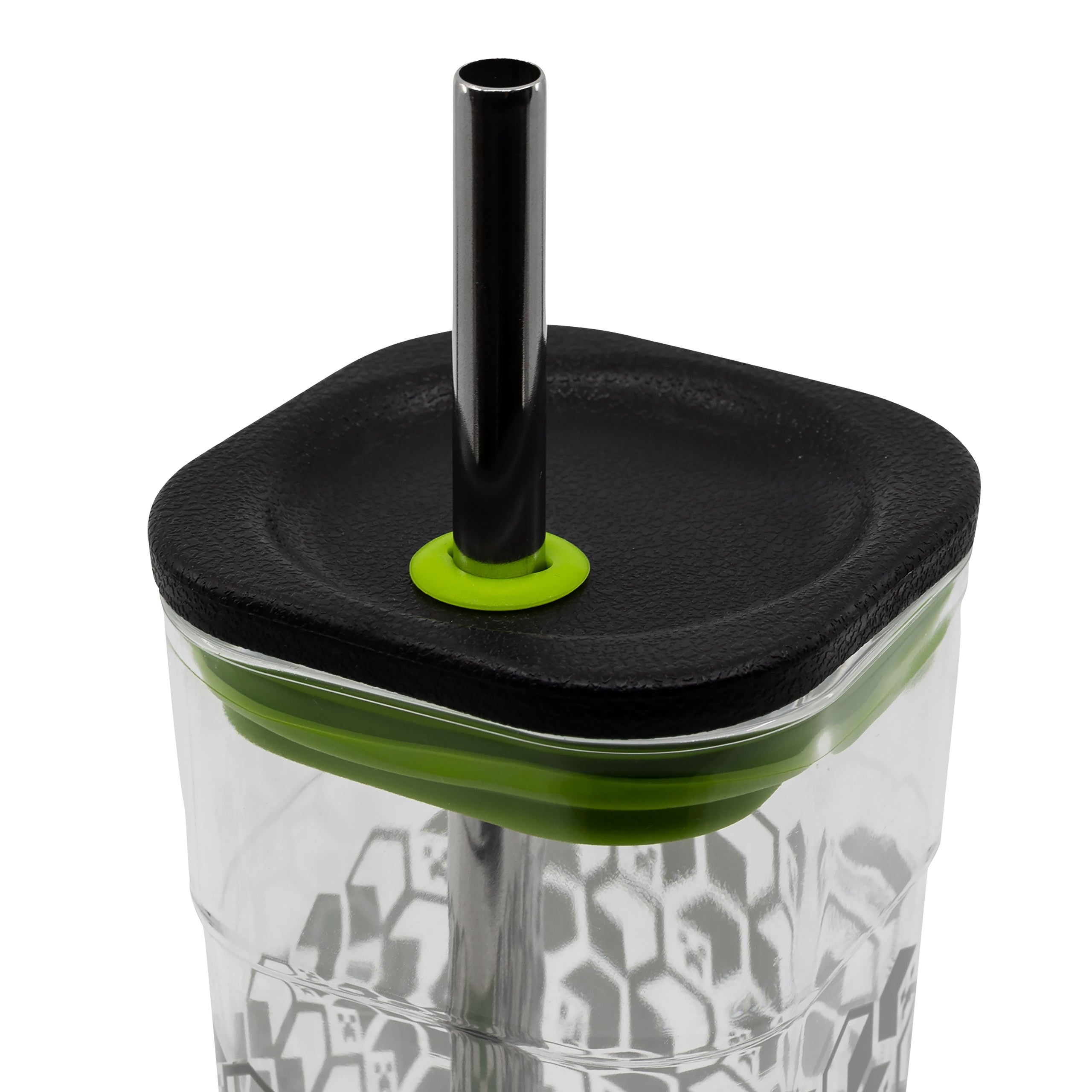 Product image Minecraft - Creeper mug with straw