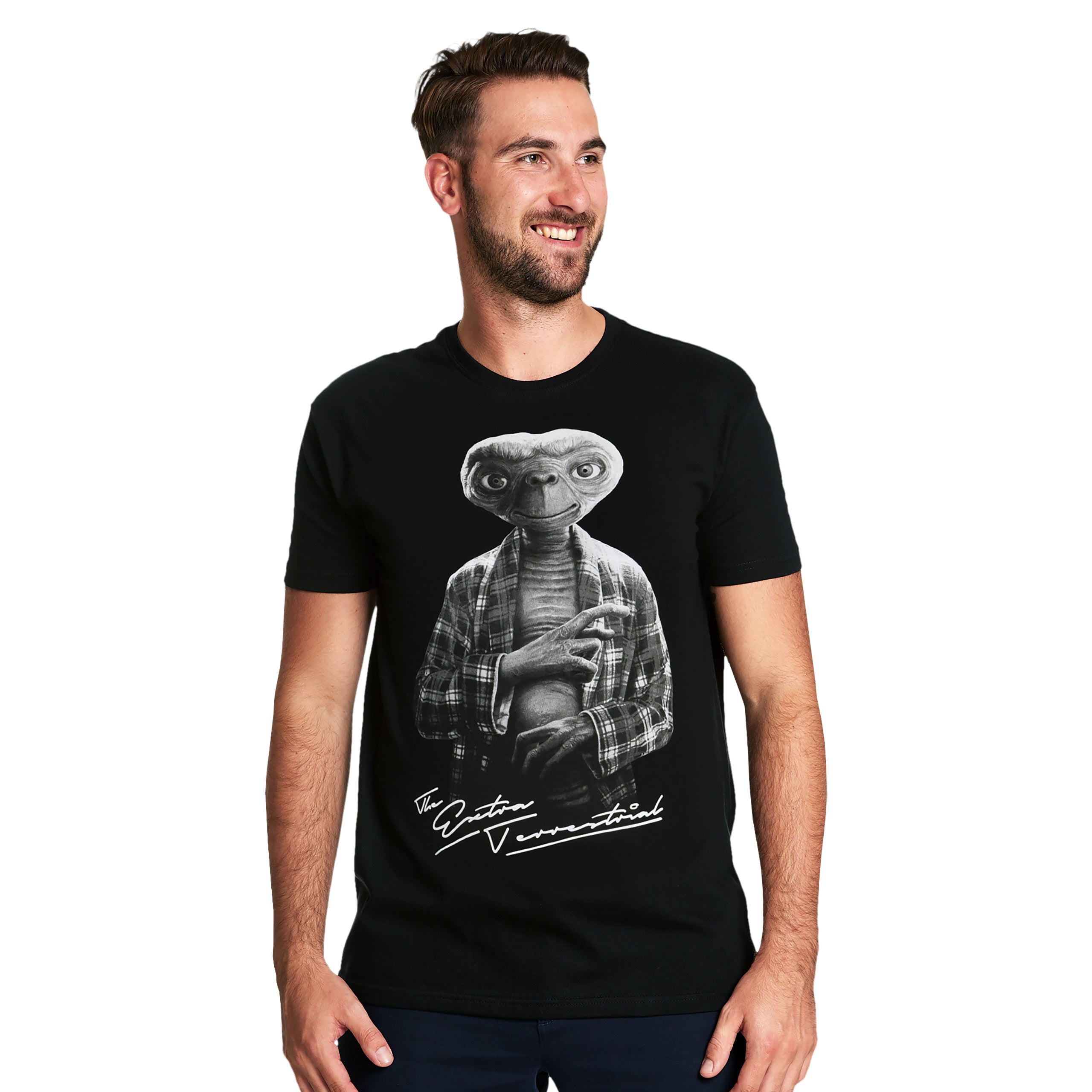 Product image E.T. - Monochrome Character T-Shirt Black
