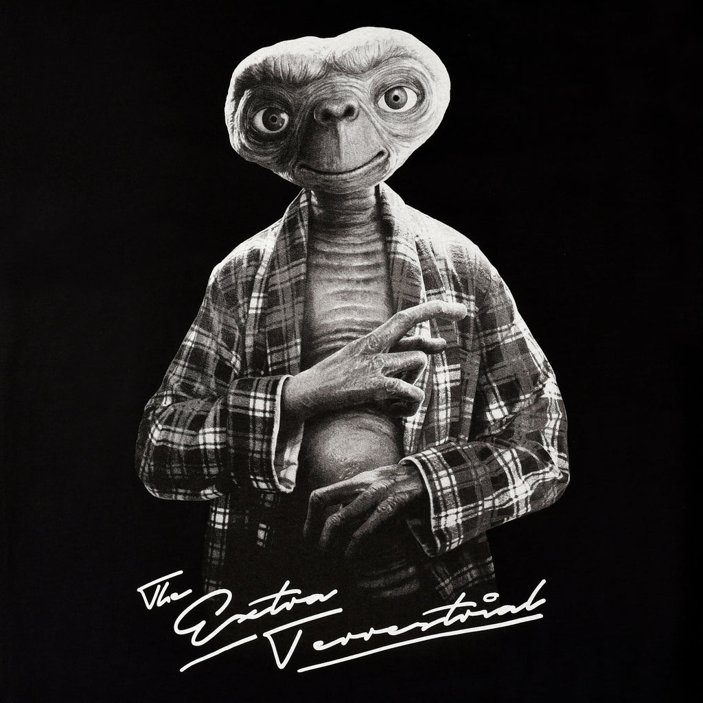 Product image E.T. - Monochrome Character T-Shirt Black