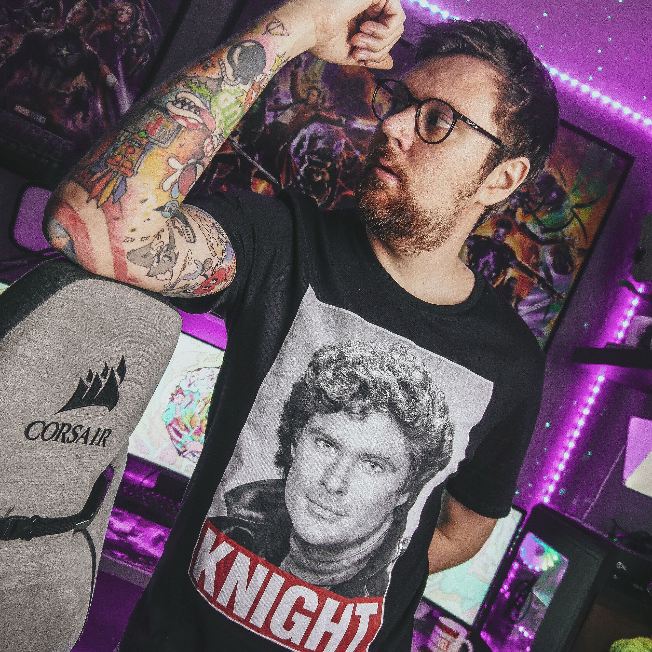 Product image Knight Rider - Michael Knight T-Shirt black