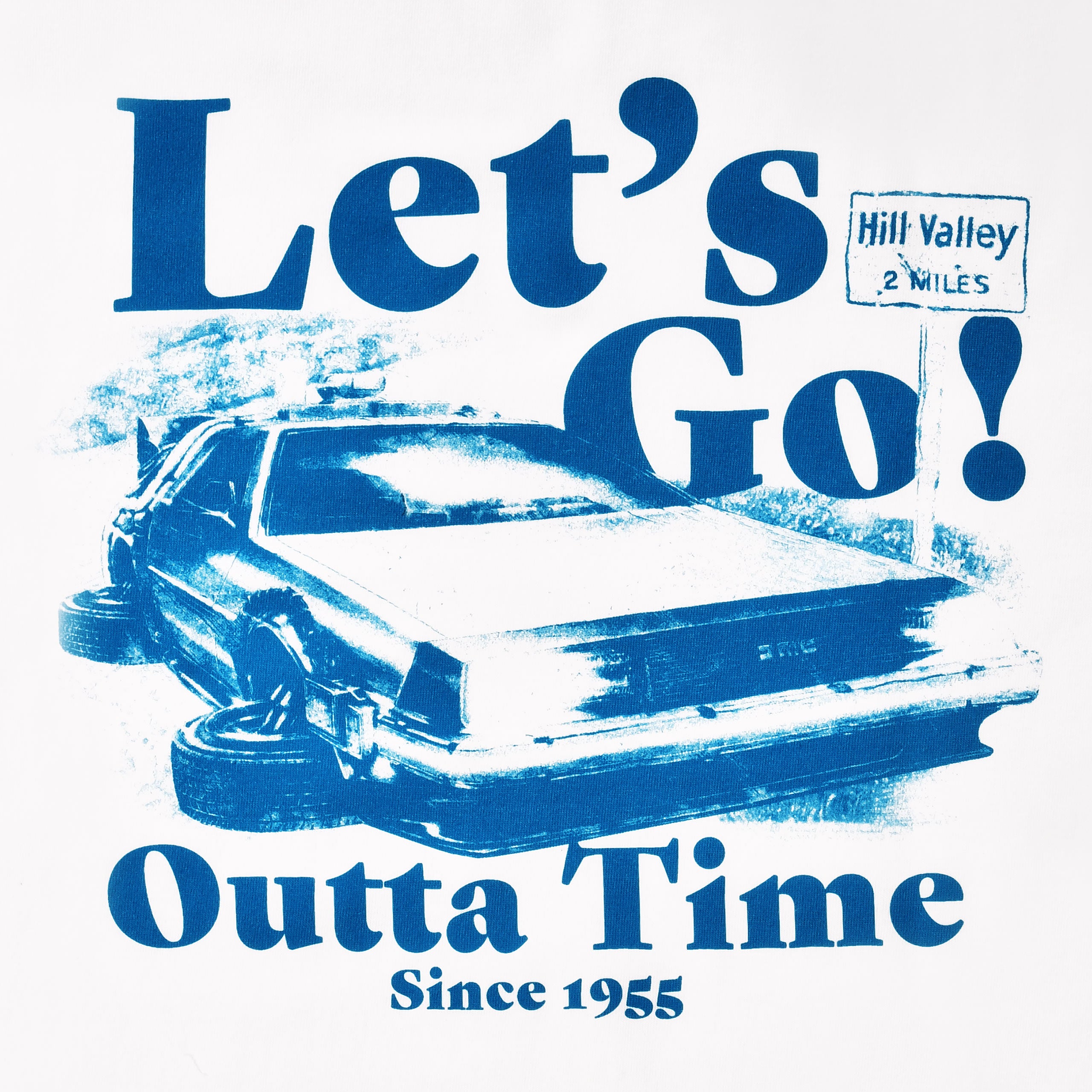 Product image Back to the Future - Let's Go T-Shirt white