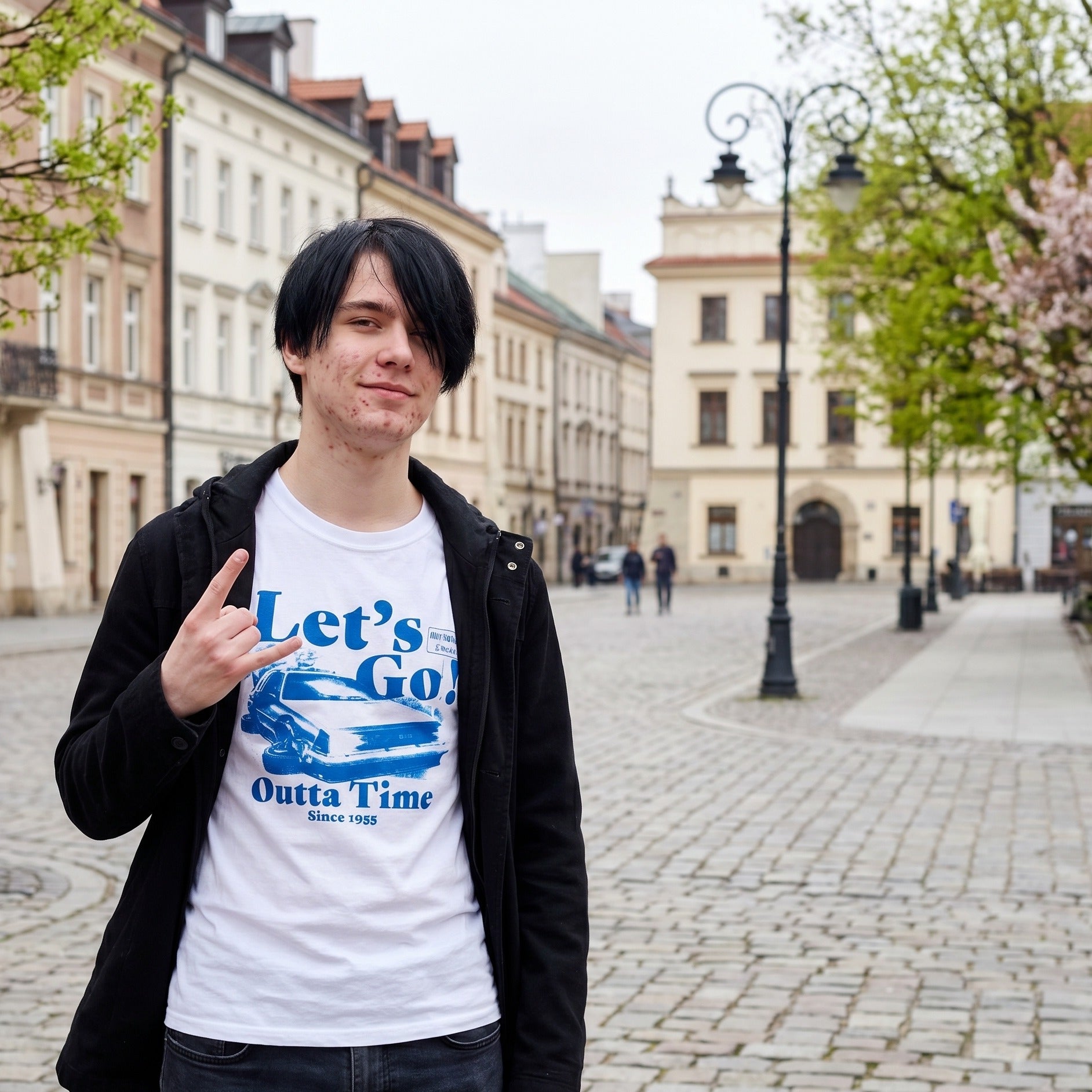 Product image Back to the Future - Let's Go T-Shirt white