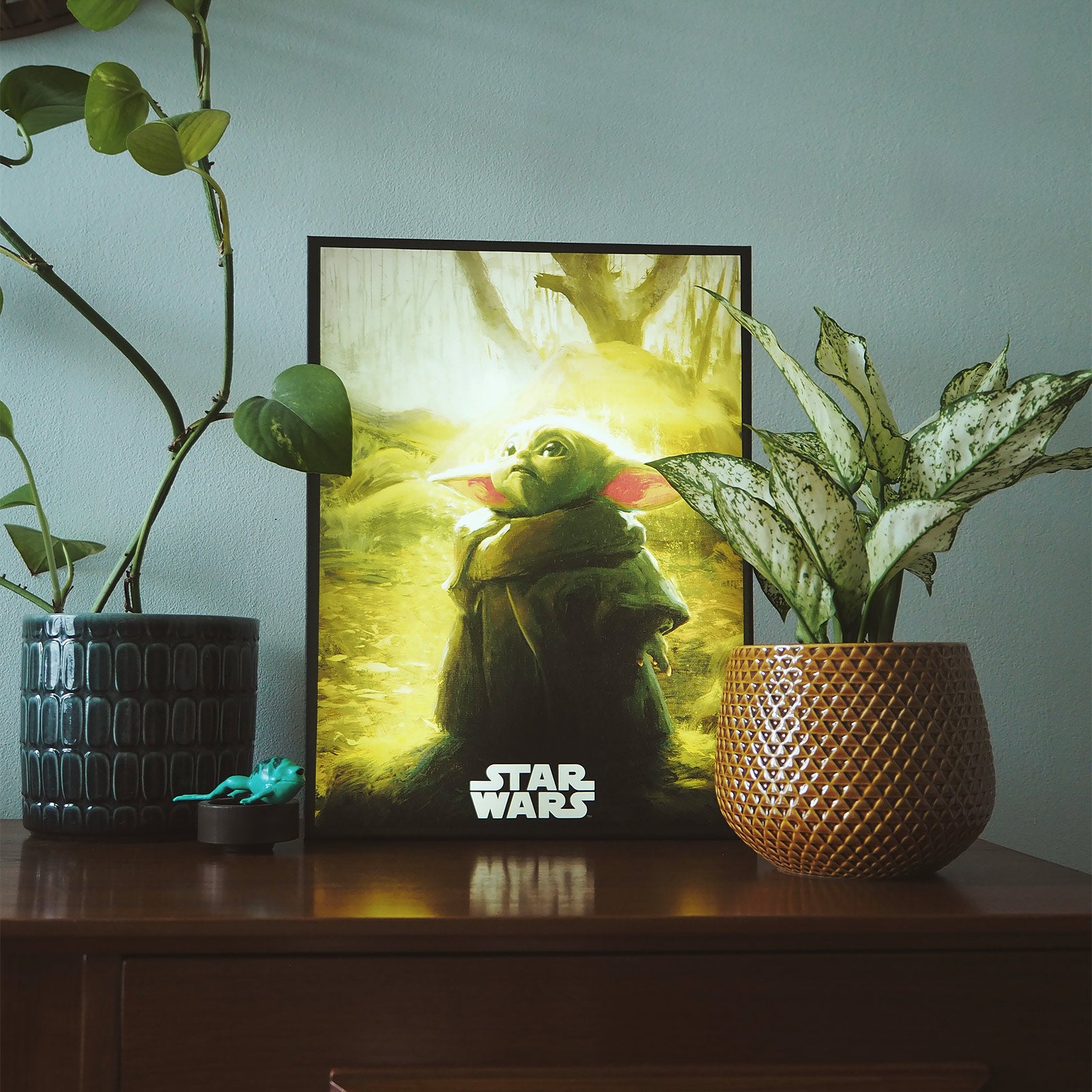 Product image Grogu mural with light - Star Wars The Mandalorian