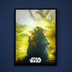Product image Grogu mural with light - Star Wars The Mandalorian