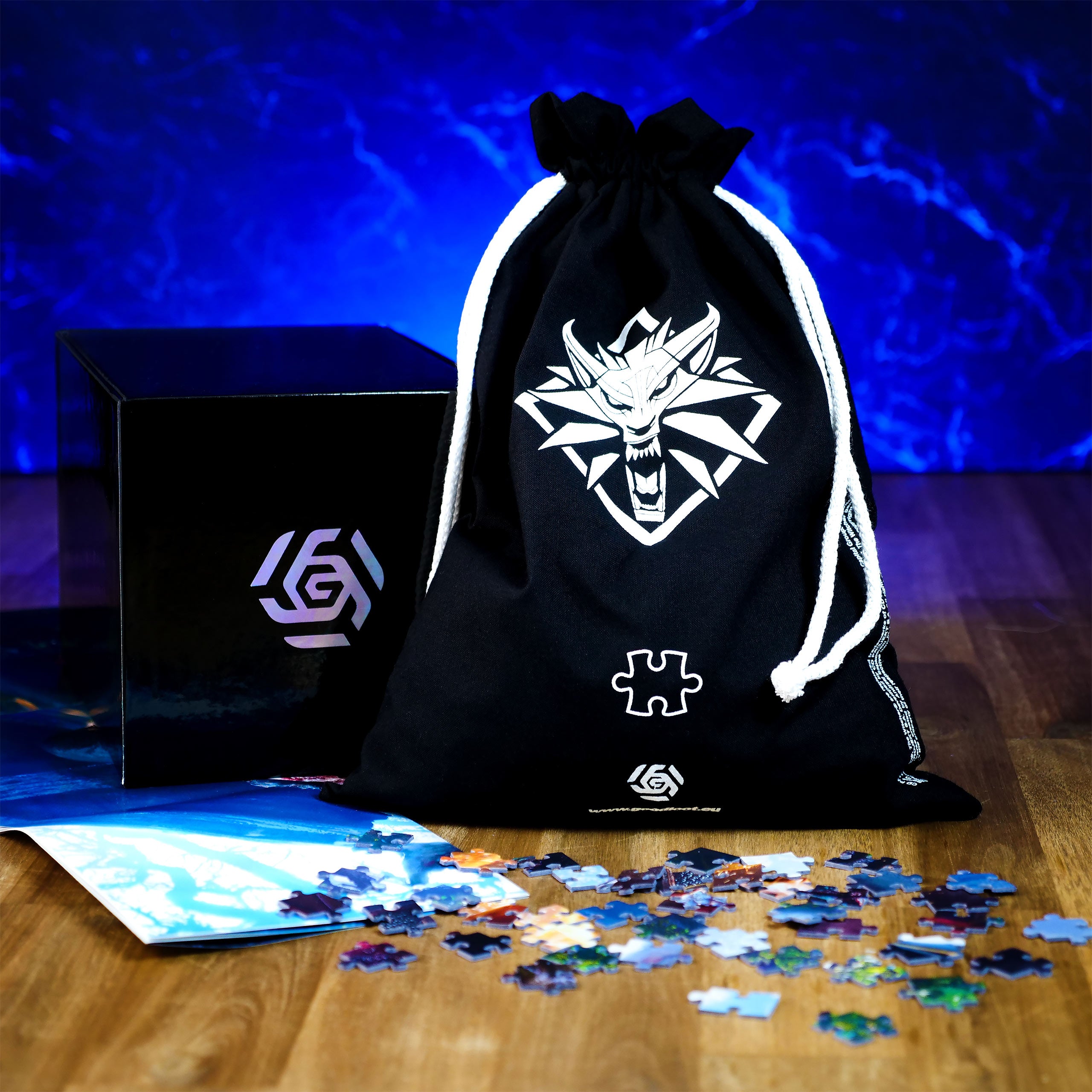 Product image Witcher - Yennefer Puzzle with Logo Cloth Bag