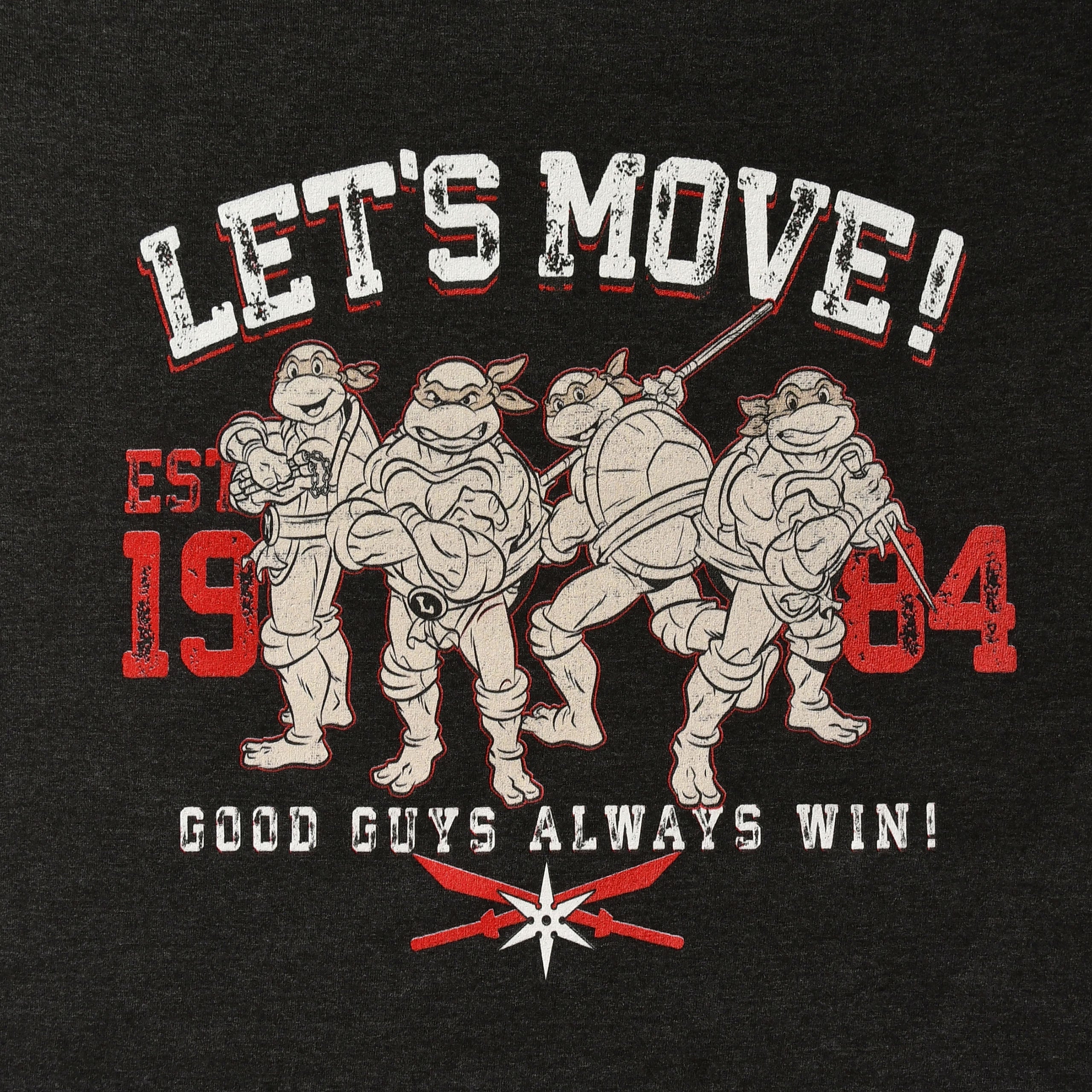 Product image Teenage Mutant Ninja Turtles - Lets Move! T-Shirt black