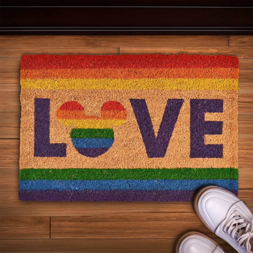 Product image Mickey Mouse - Love Pride Doormat