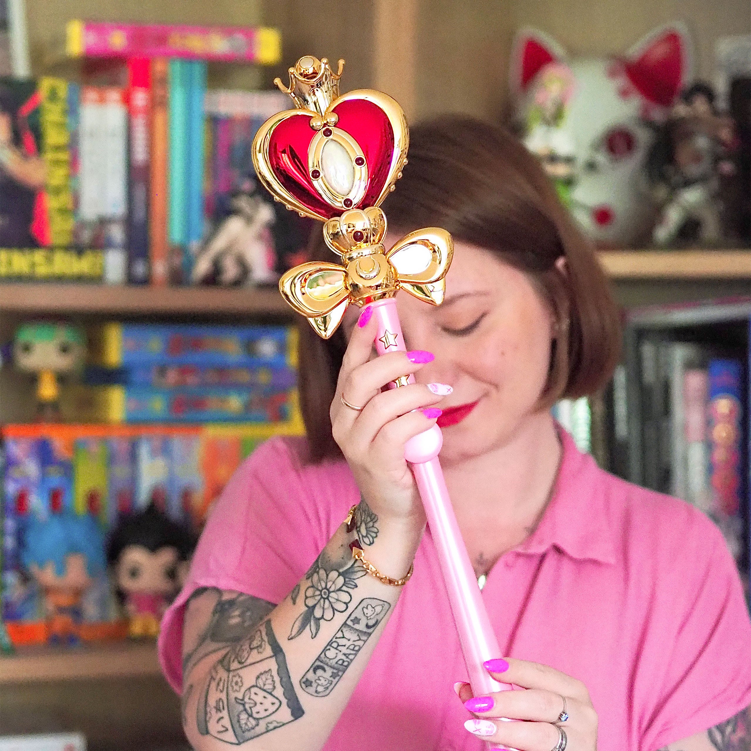 Product image Sailor Moon - Cosmic Scepter of the Moon Hearts Replica