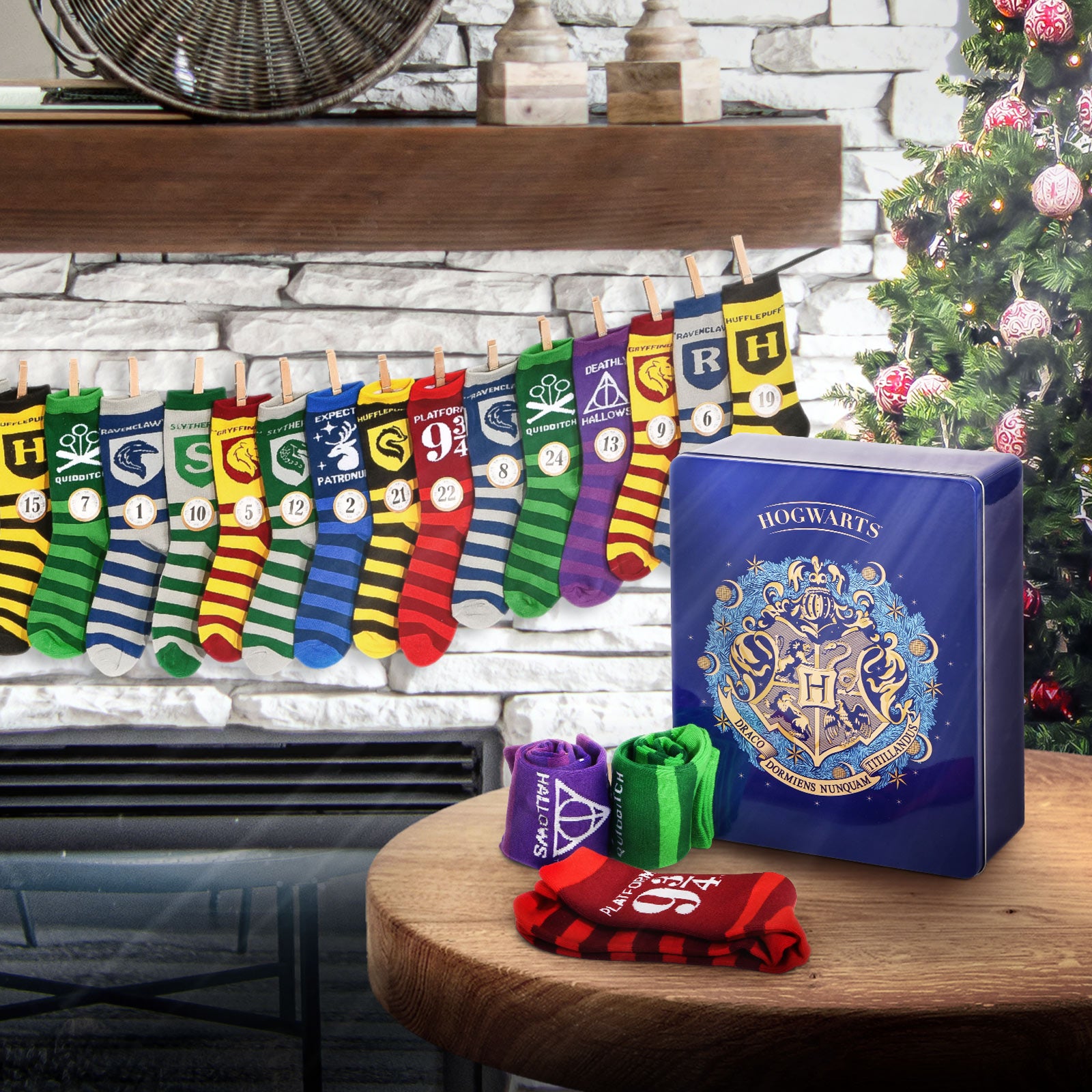 Product image Harry Potter - Magical Socks Advent Calendar for Filling