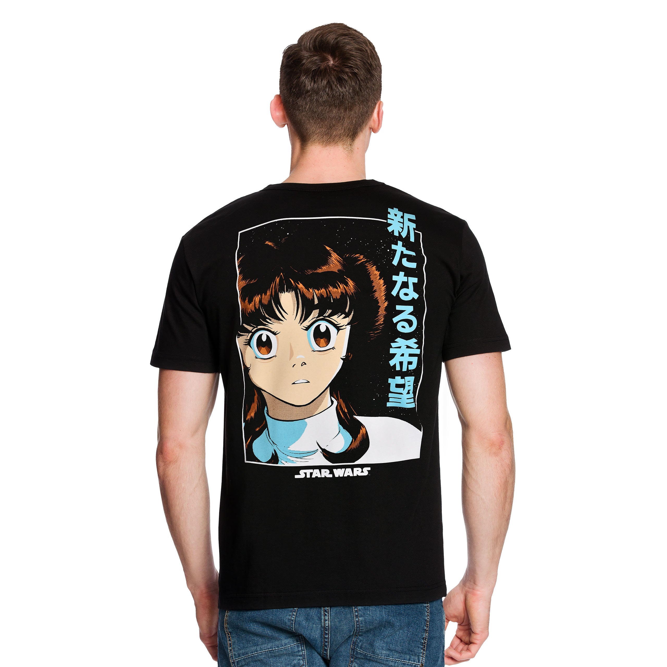 Product image Star Wars - Manga Leia T-Shirt Black