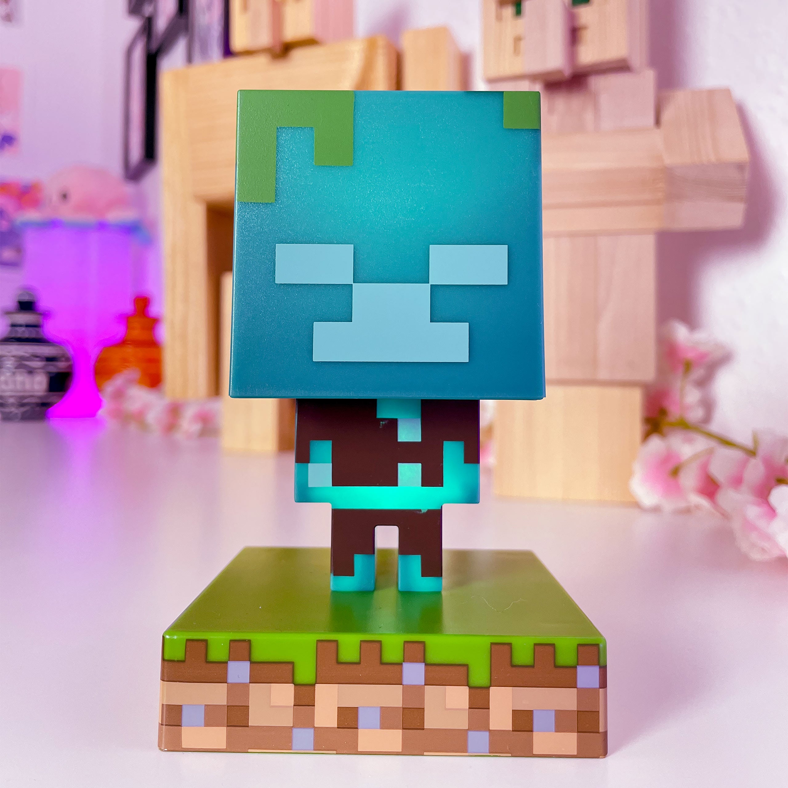 Product image Minecraft - Drowned Zombie 3D Table Lamp