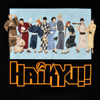 Product image Haikyu!! - Group in Yukata T-Shirt black