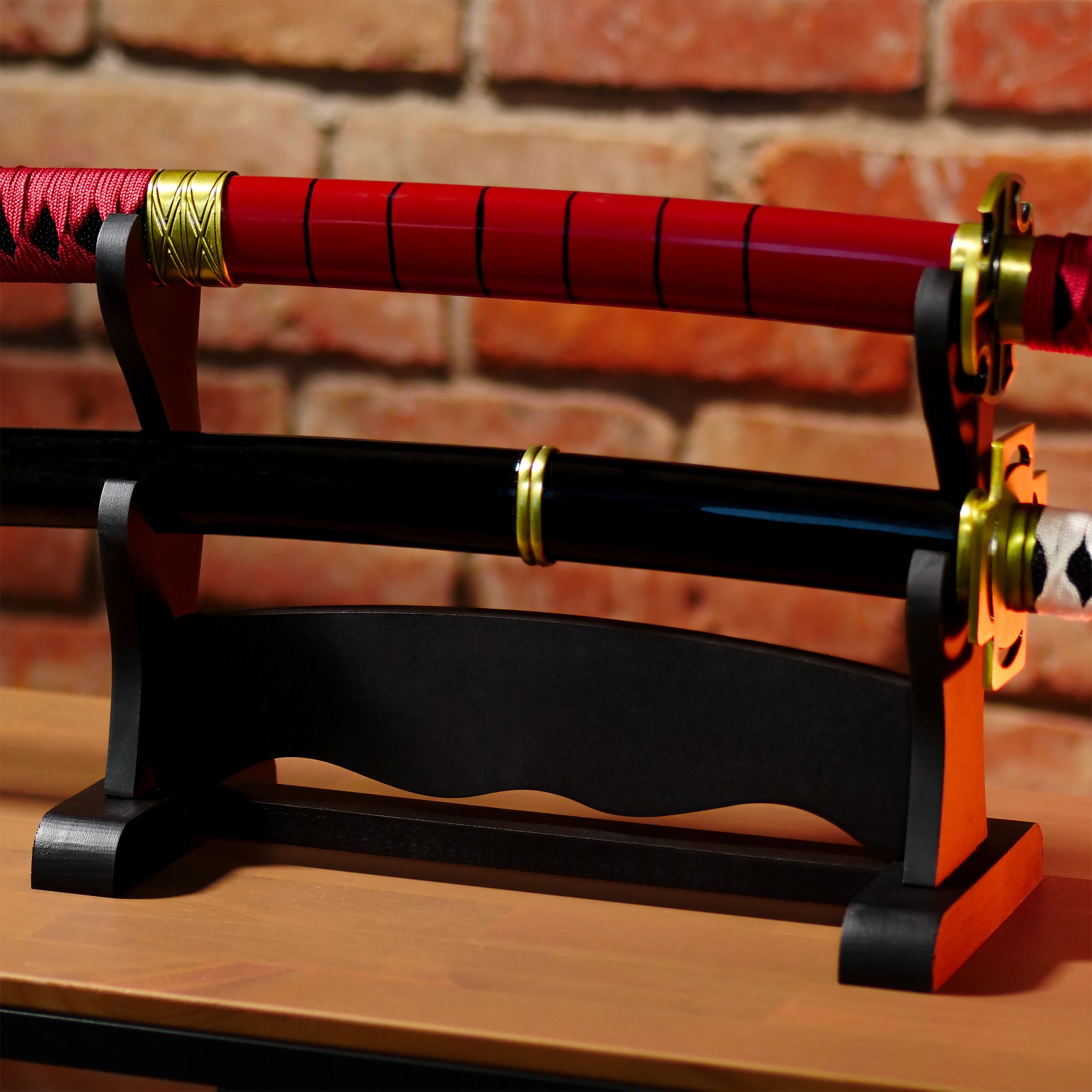 Product image Katana stand for two swords accessory black