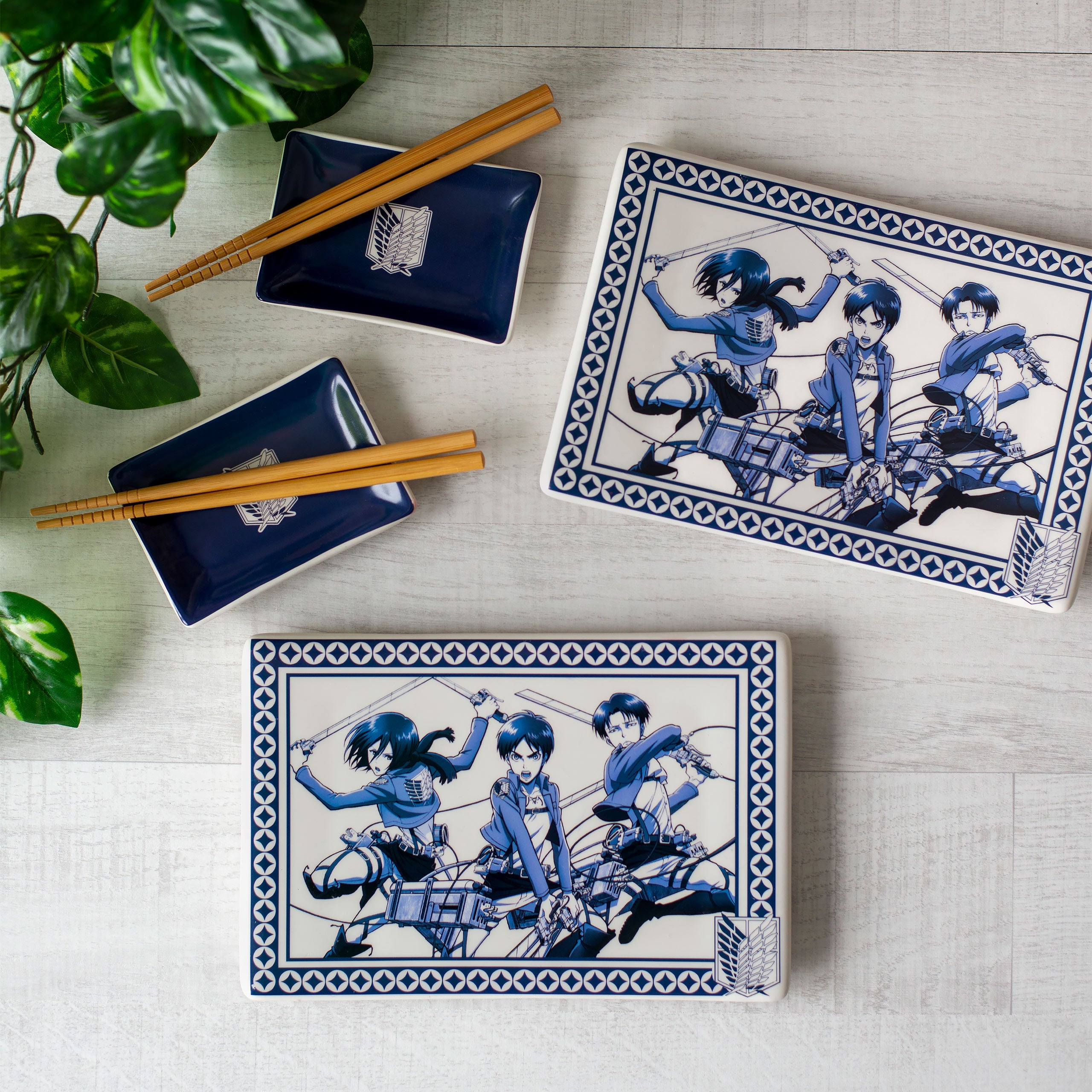 Product image Attack on Titan - Characters Sushi Set
