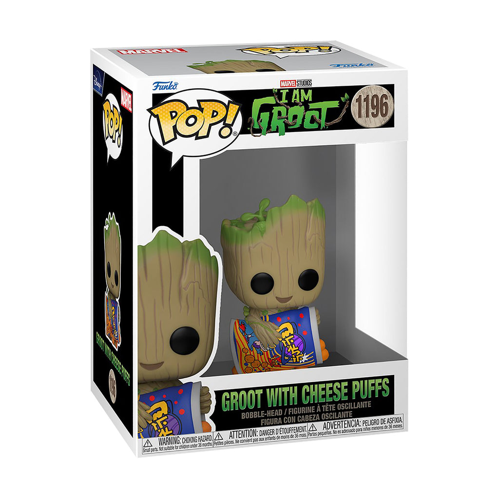 Product image I Am Groot - Groot with cheese balls Funko Pop bobblehead figure