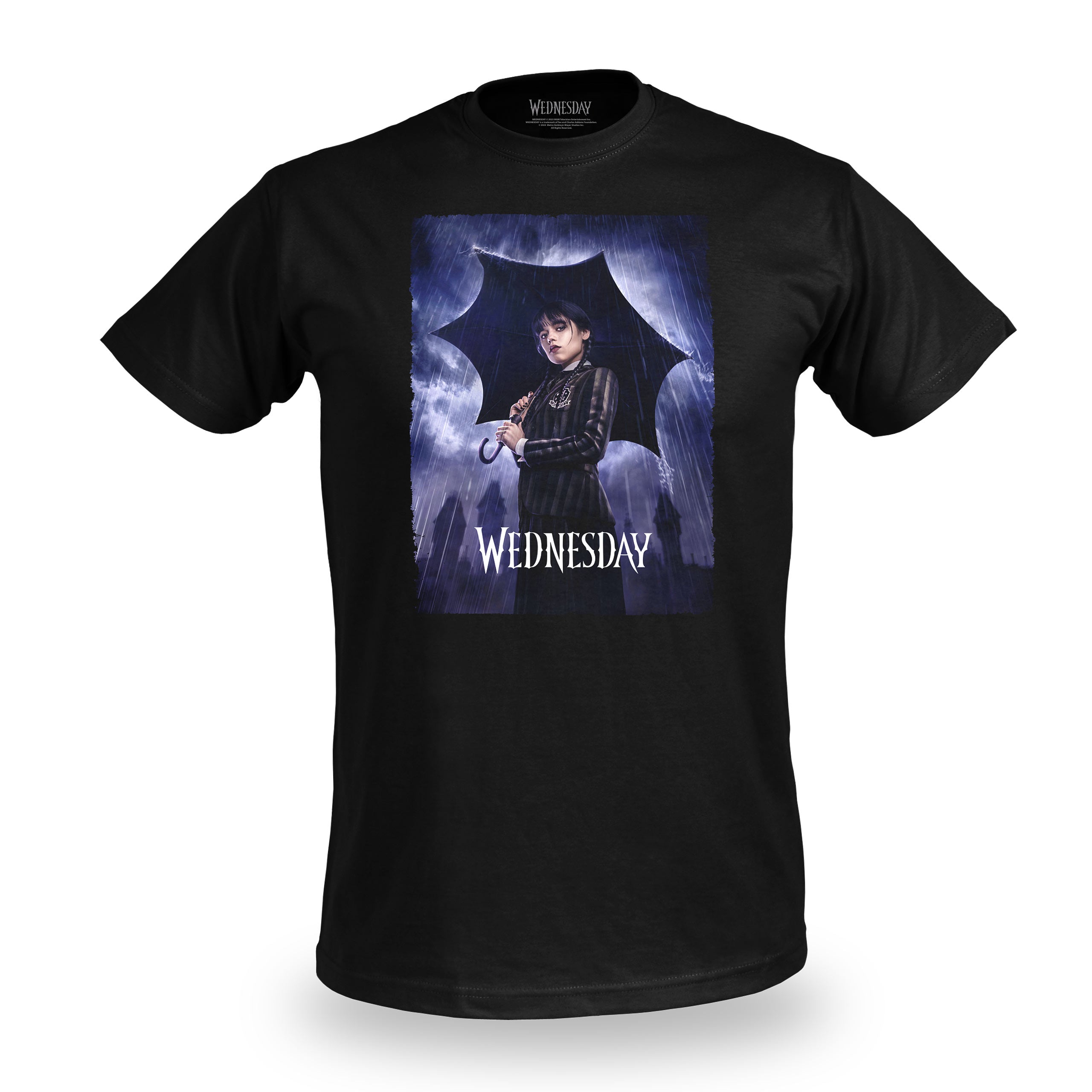 Product image Wednesday - Teaser Poster T-Shirt black